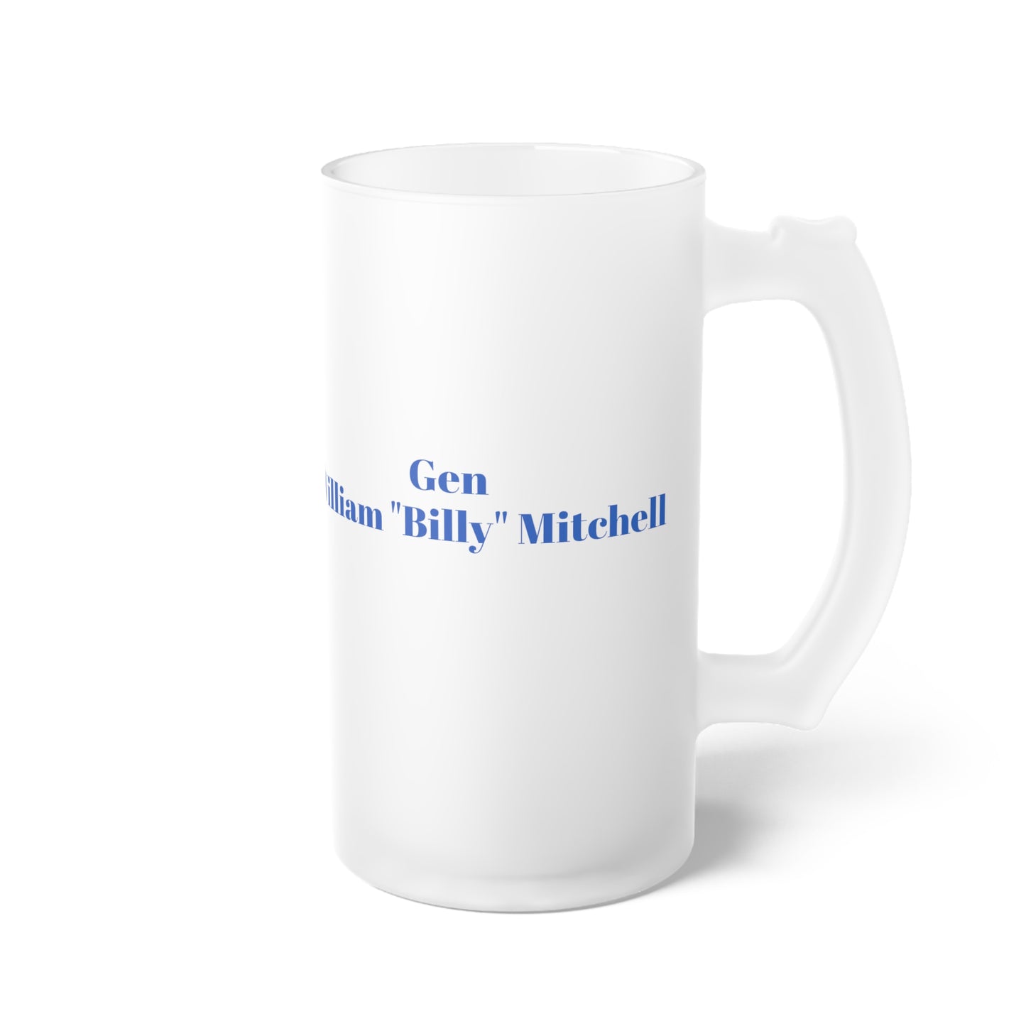 USAF Frosted Glass Beer Mug