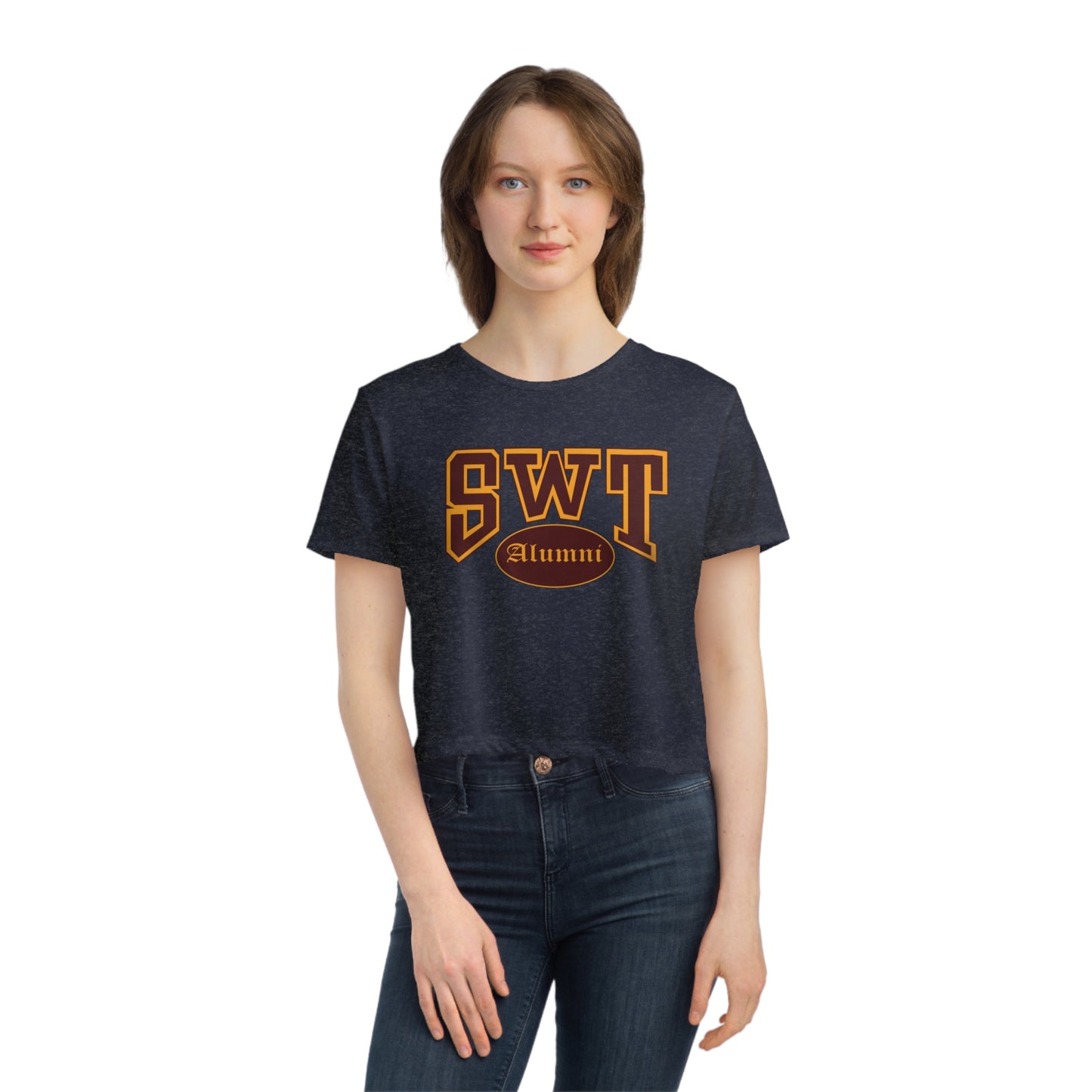 Copy of SWT Women's Flowy Cropped Tee