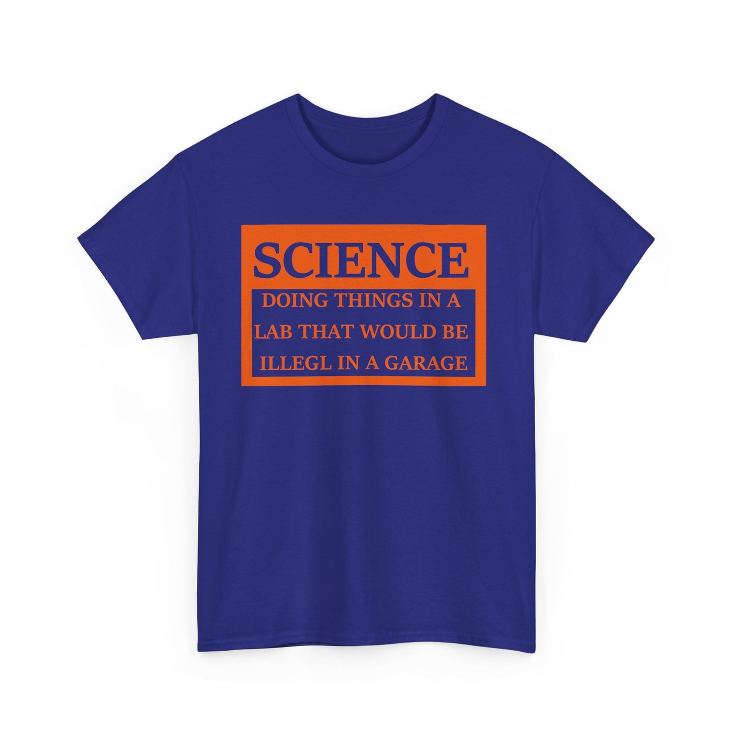 Science Unisex Heavy Cotton Tee - Retro Graphic Tee, Gift for Comic Fans, Casual Wear, Unique Streetwear, Birthday Present