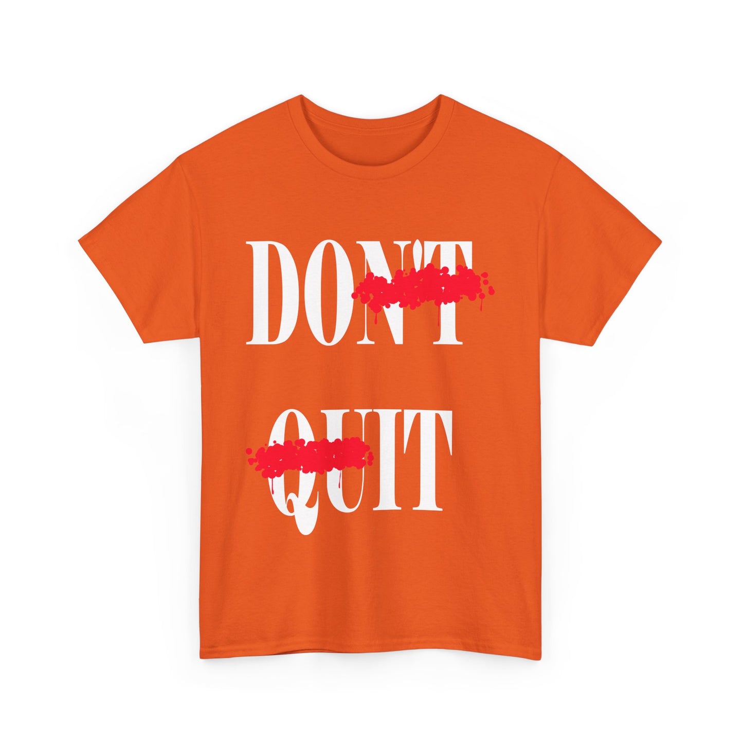 Do It / Don't Quit Unisex Heavy Cotton Tee - Retro Graphic Tee, Gift for Comic Fans, Casual Wear, Unique Streetwear, Birthday Present