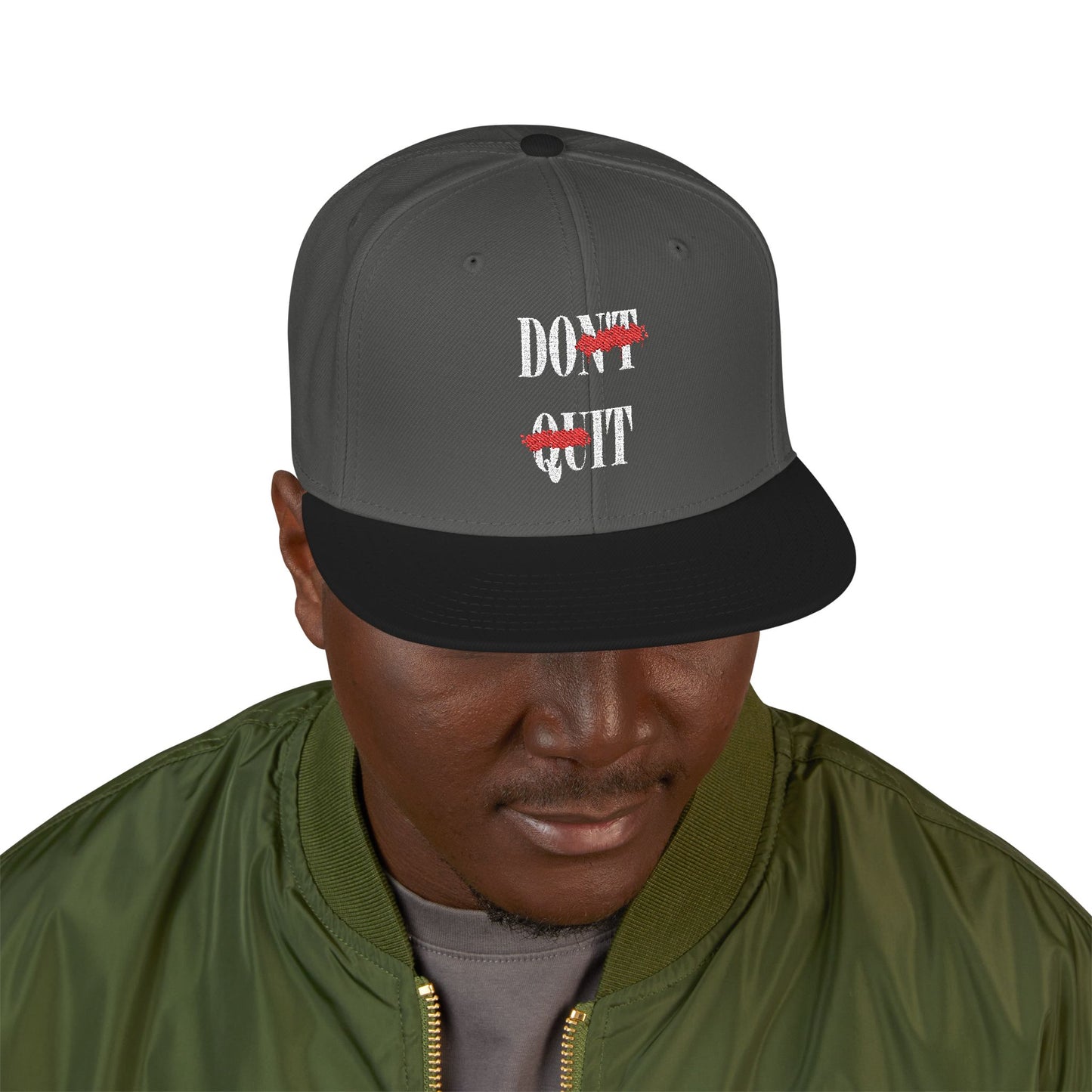 Do It Stylish Embroidered Snapback Hat, Trendy Cap for Casual Outfits, Perfect Gift for Birthdays, Outdoor Events, Streetwear, Sports