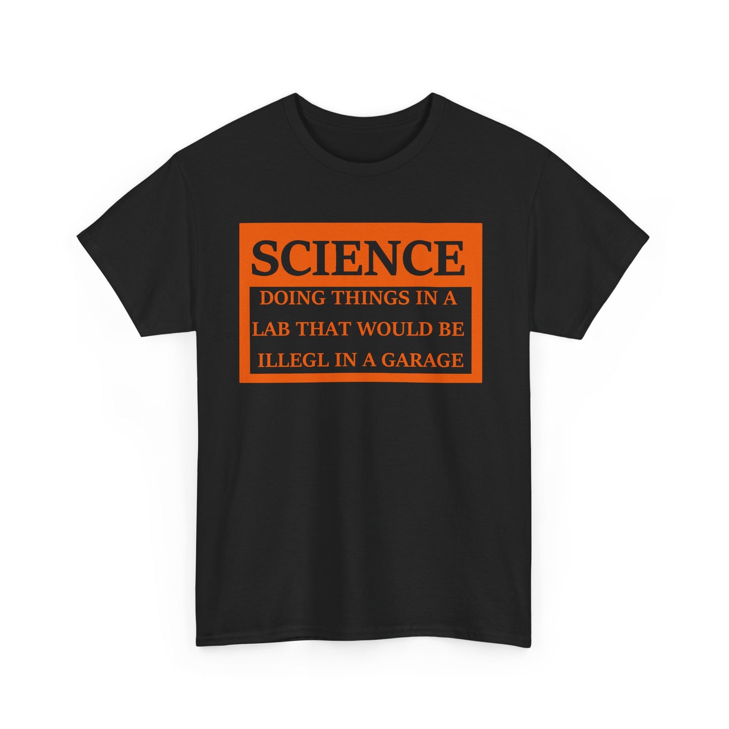 Science Unisex Heavy Cotton Tee - Retro Graphic Tee, Gift for Comic Fans, Casual Wear, Unique Streetwear, Birthday Present