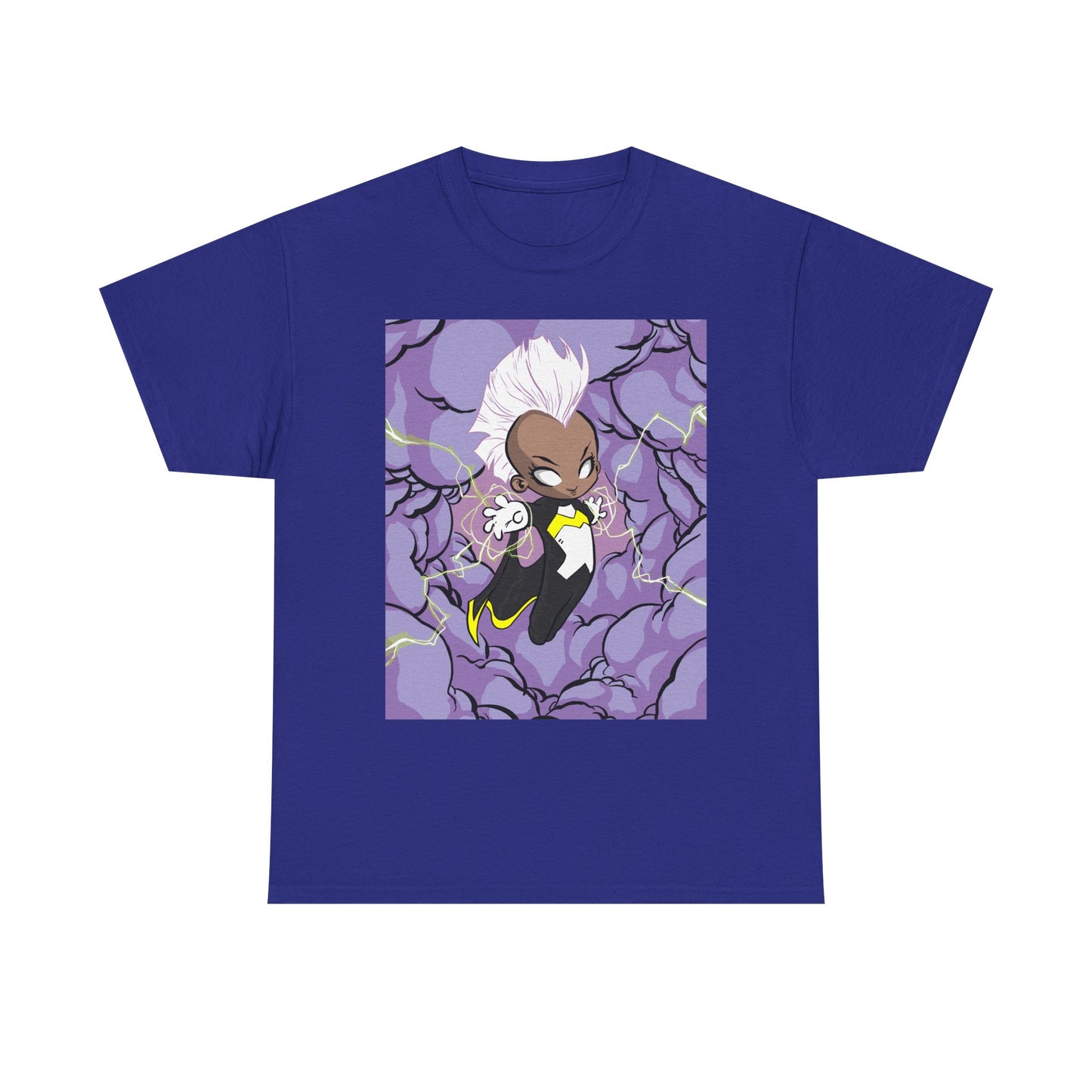 Stormy Unisex Heavy Cotton Tee - Retro Graphic Tee, Gift for Comic Fans, Casual Wear, Unique Streetwear, Birthday Present