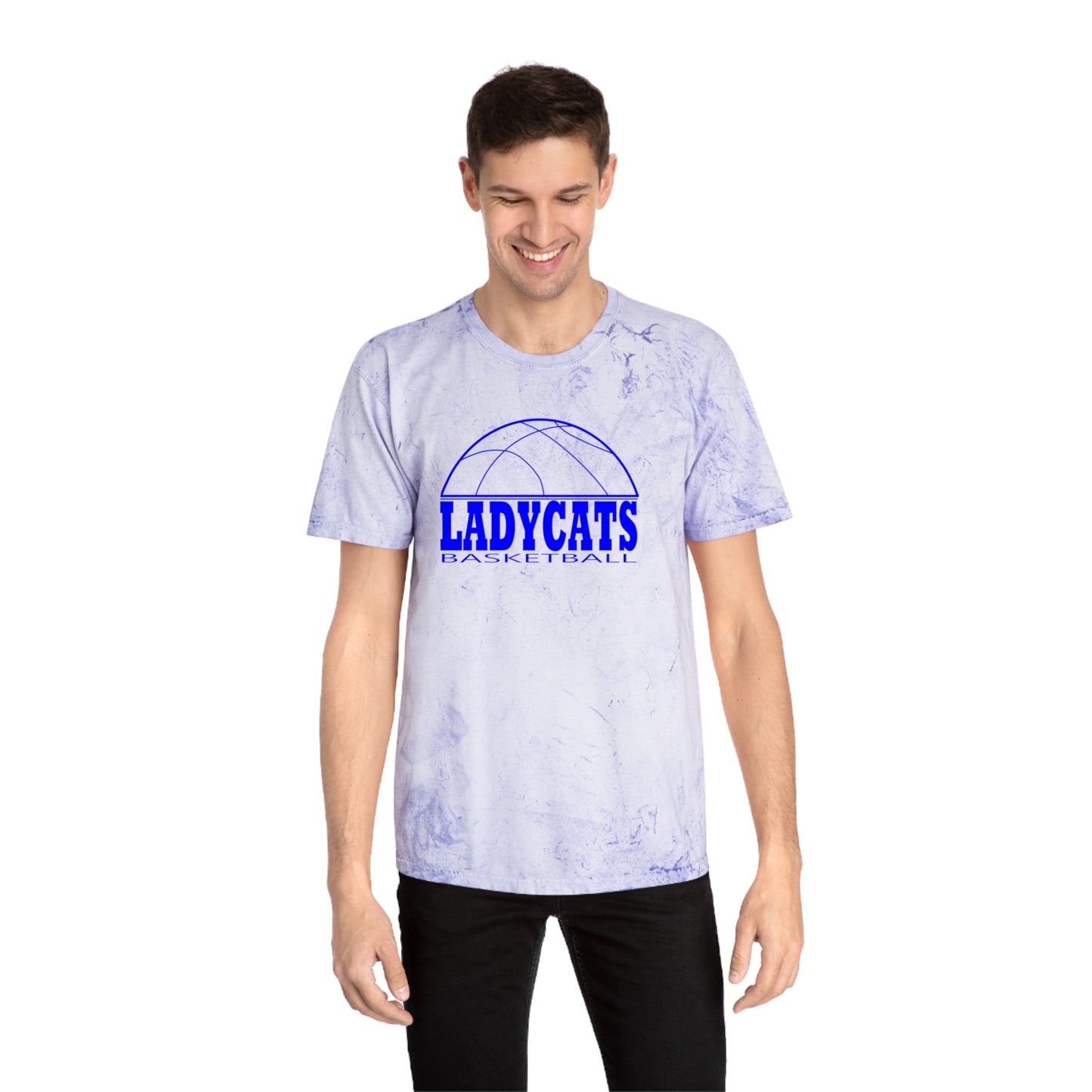 Lady Bobcat tie dye Vibrant Unisex Tie-Dye T-Shirt, Colorful Graphic Tee, Casual Wear, Summer Fashion, Festival Outfit, Unique Gift Idea