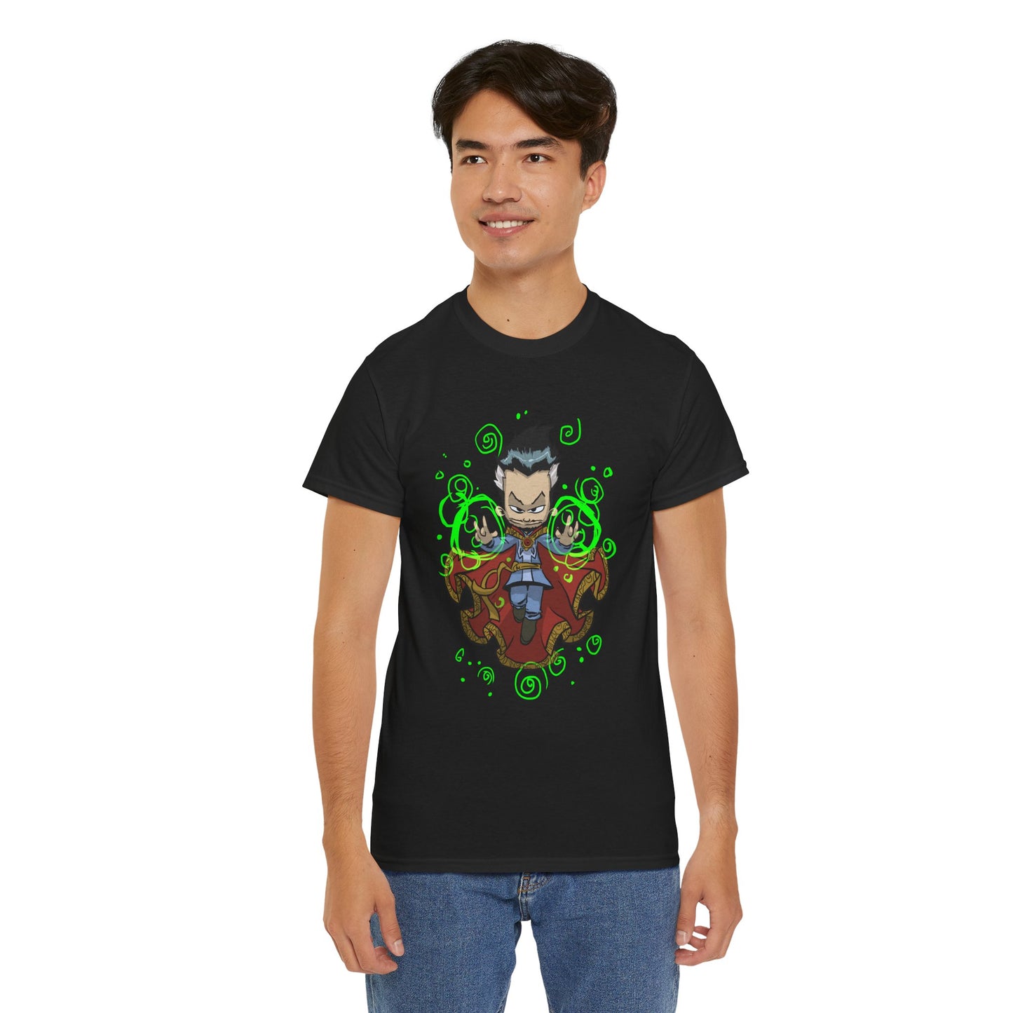 Strange PhD Unisex Heavy Cotton Tee - Retro Graphic Tee, Gift for Comic Fans, Casual Wear, Unique Streetwear, Birthday Present
