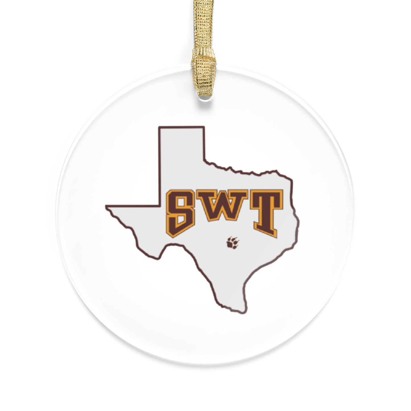SWT Texas size Acrylic Ornaments