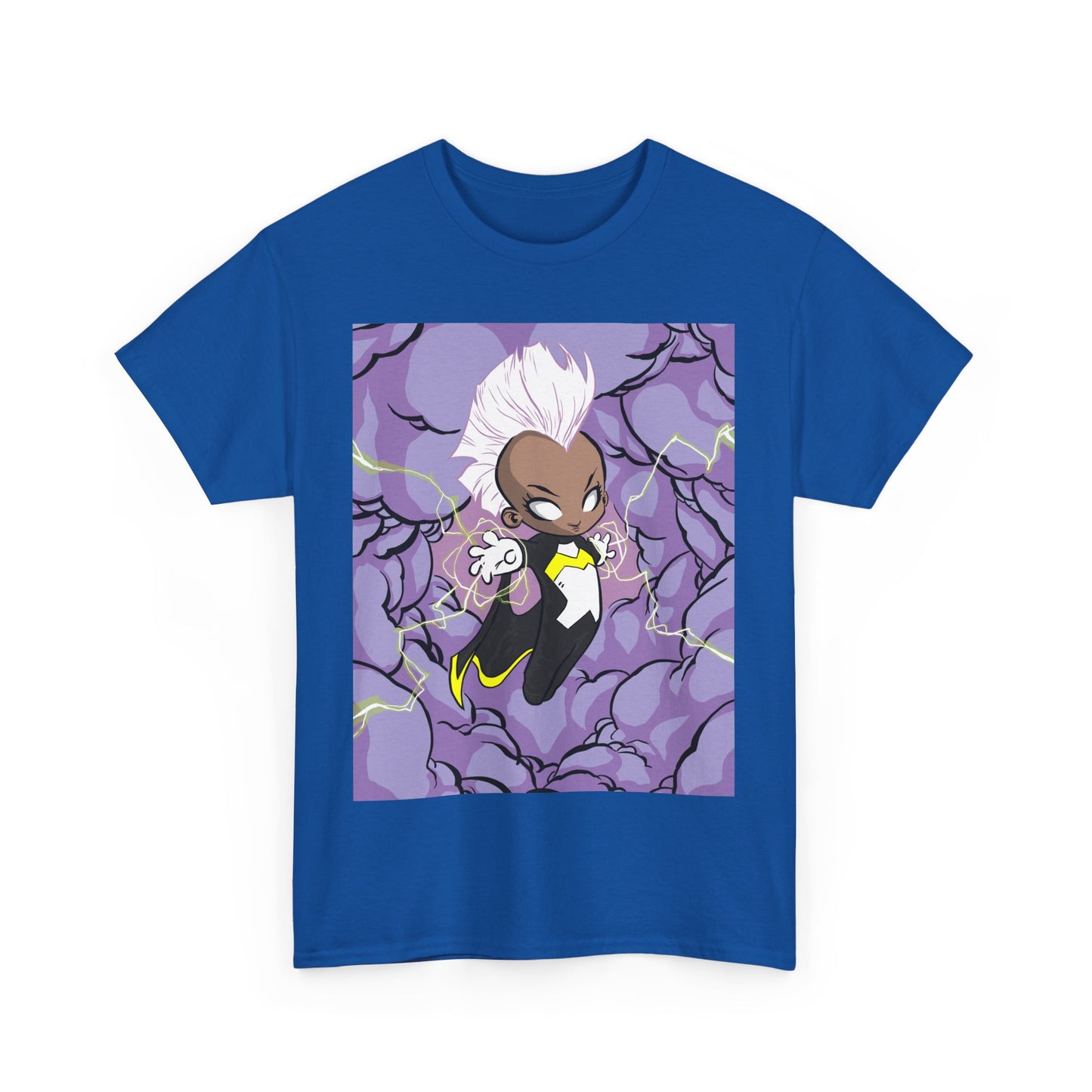 Stormy Unisex Heavy Cotton Tee - Retro Graphic Tee, Gift for Comic Fans, Casual Wear, Unique Streetwear, Birthday Present