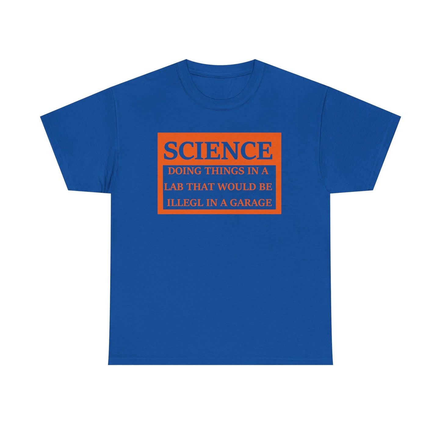 Science Unisex Heavy Cotton Tee - Retro Graphic Tee, Gift for Comic Fans, Casual Wear, Unique Streetwear, Birthday Present