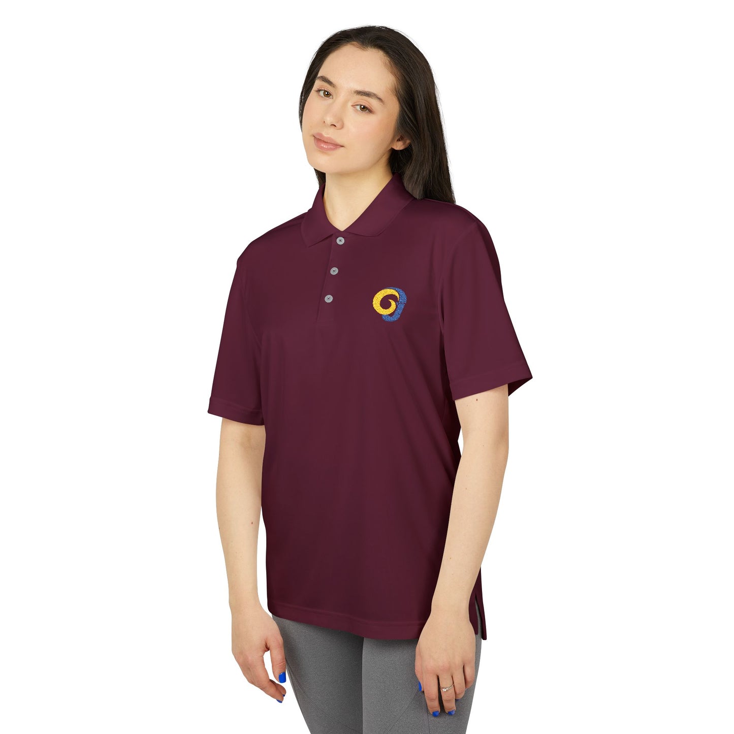 ASU v2 adidas Unisex Performance Polo