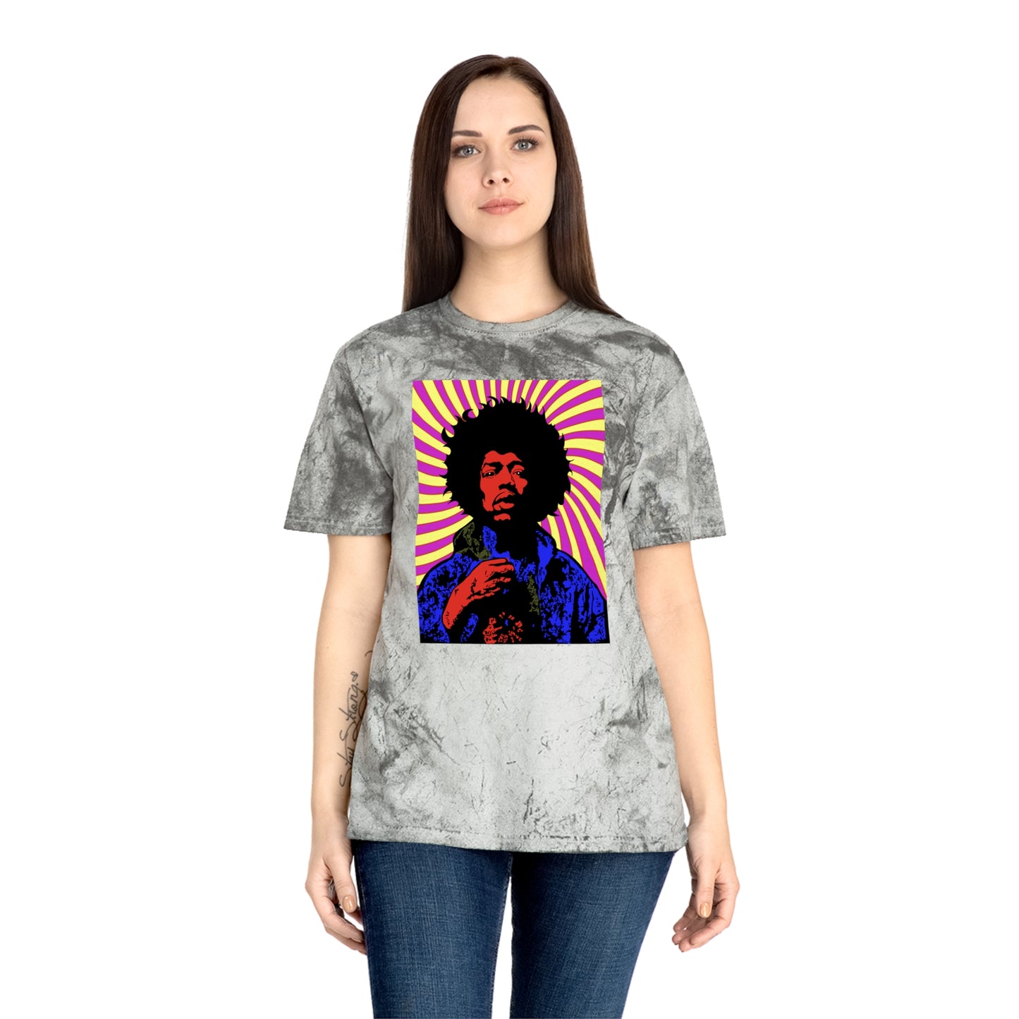 Hendrix Haze v2 Vibrant Unisex Tie-Dye T-Shirt, Colorful Graphic Tee, Casual Wear, Summer Fashion, Festival Outfit, Unique Gift Idea