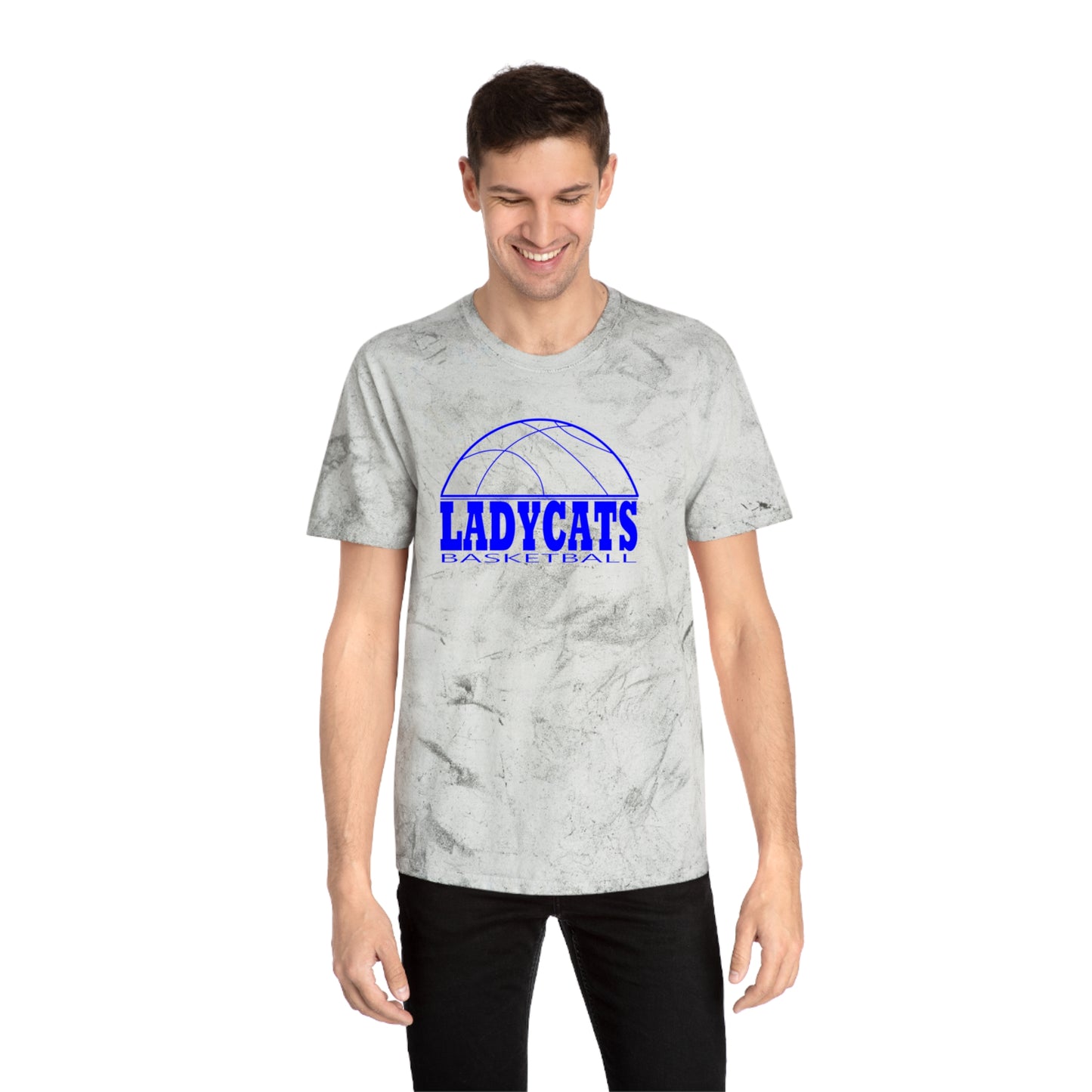 Lady Bobcat tie dye Vibrant Unisex Tie-Dye T-Shirt, Colorful Graphic Tee, Casual Wear, Summer Fashion, Festival Outfit, Unique Gift Idea