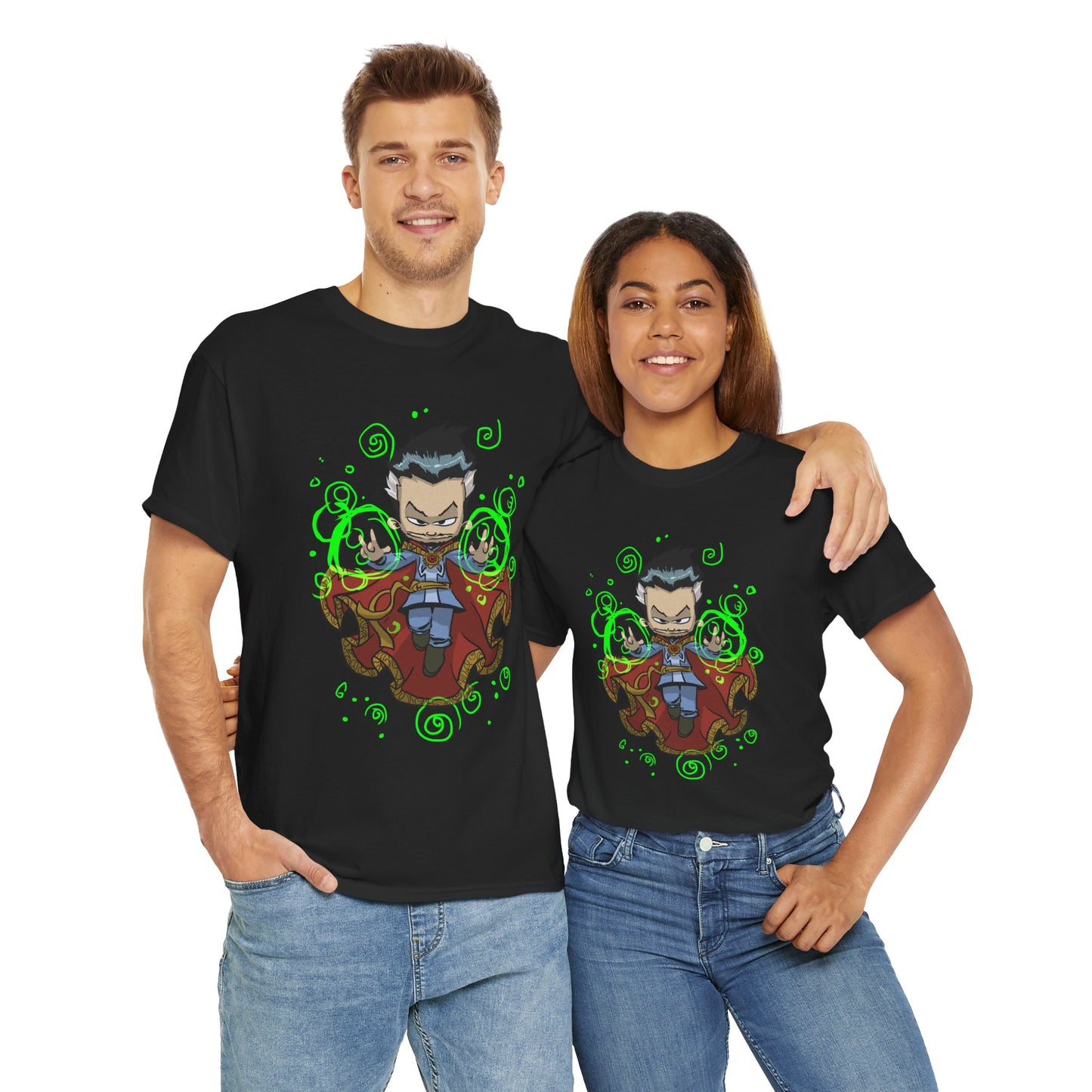 Strange PhD Unisex Heavy Cotton Tee - Retro Graphic Tee, Gift for Comic Fans, Casual Wear, Unique Streetwear, Birthday Present
