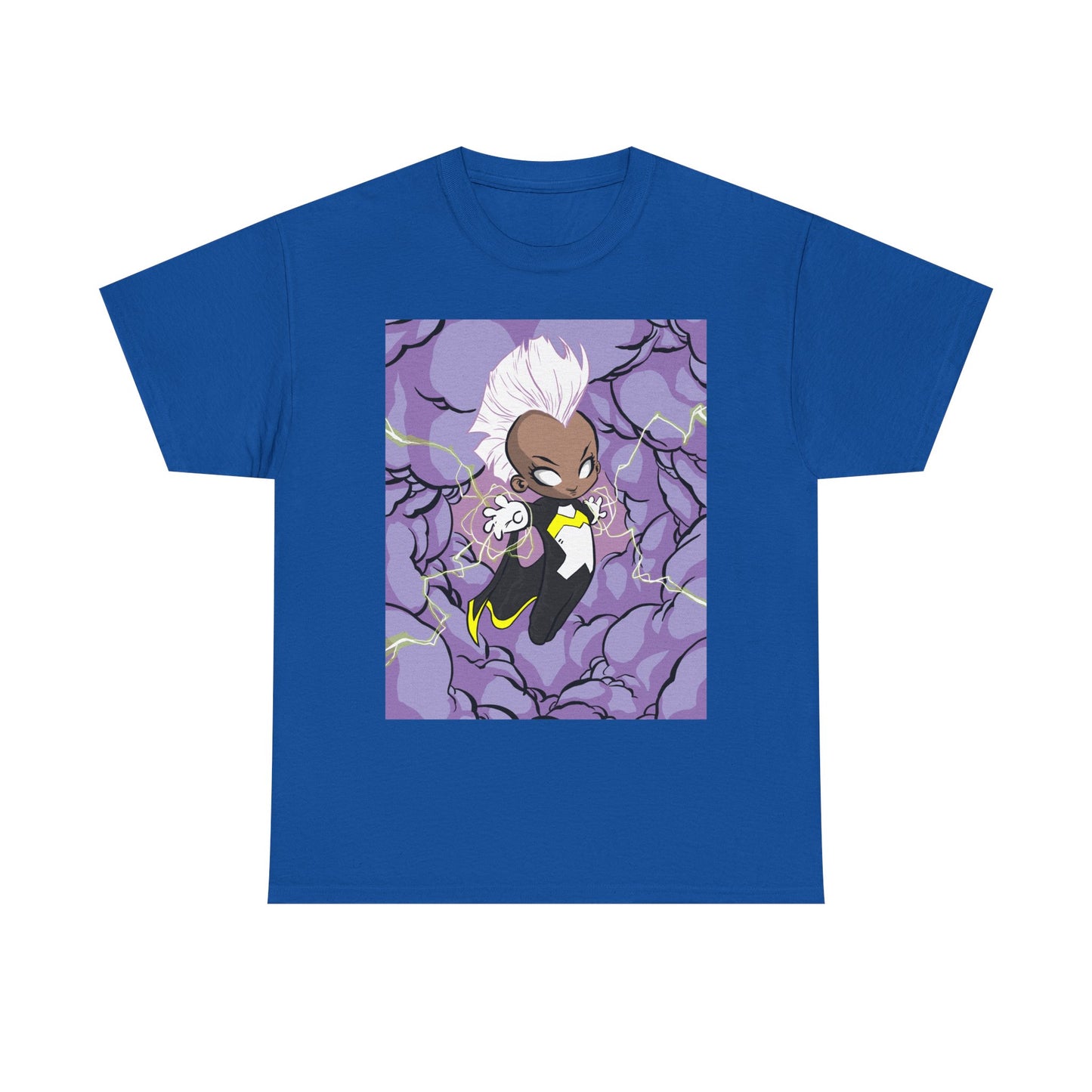 Stormy Unisex Heavy Cotton Tee - Retro Graphic Tee, Gift for Comic Fans, Casual Wear, Unique Streetwear, Birthday Present