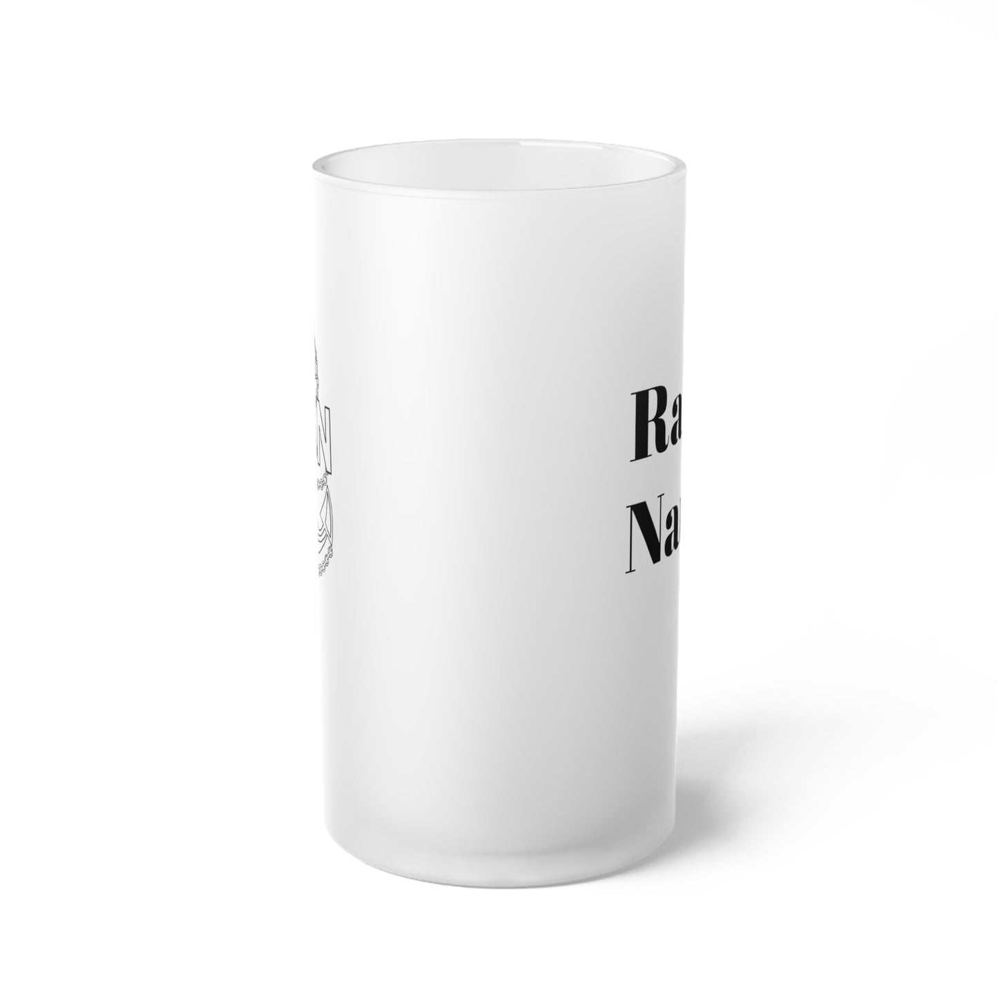 Copy of USMC Frosted Glass Beer Mug