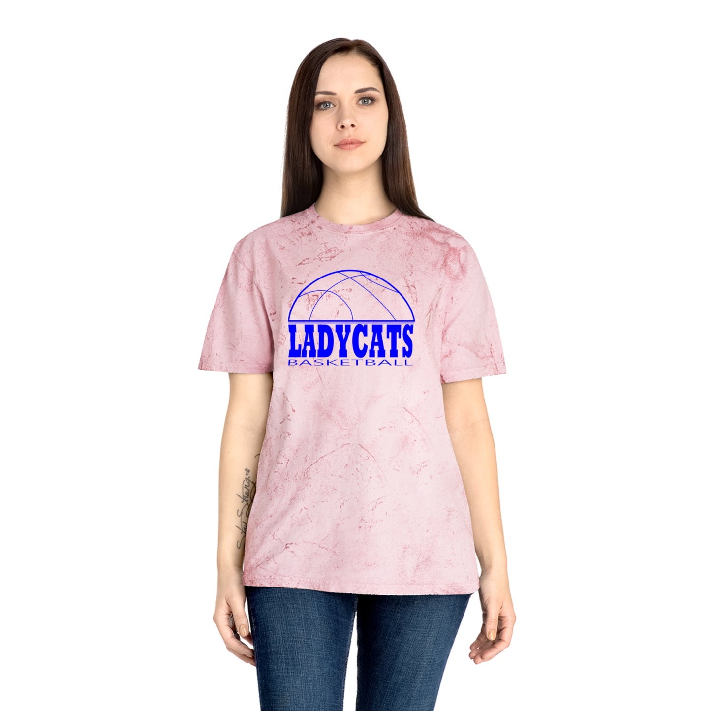 Lady Bobcat tie dye Vibrant Unisex Tie-Dye T-Shirt, Colorful Graphic Tee, Casual Wear, Summer Fashion, Festival Outfit, Unique Gift Idea
