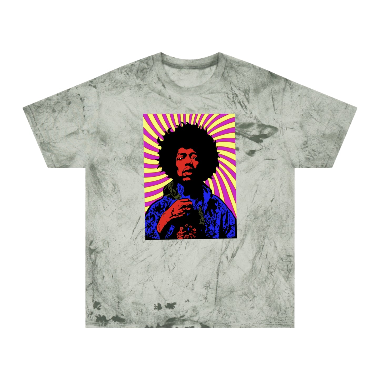 Hendrix Haze v2 Vibrant Unisex Tie-Dye T-Shirt, Colorful Graphic Tee, Casual Wear, Summer Fashion, Festival Outfit, Unique Gift Idea