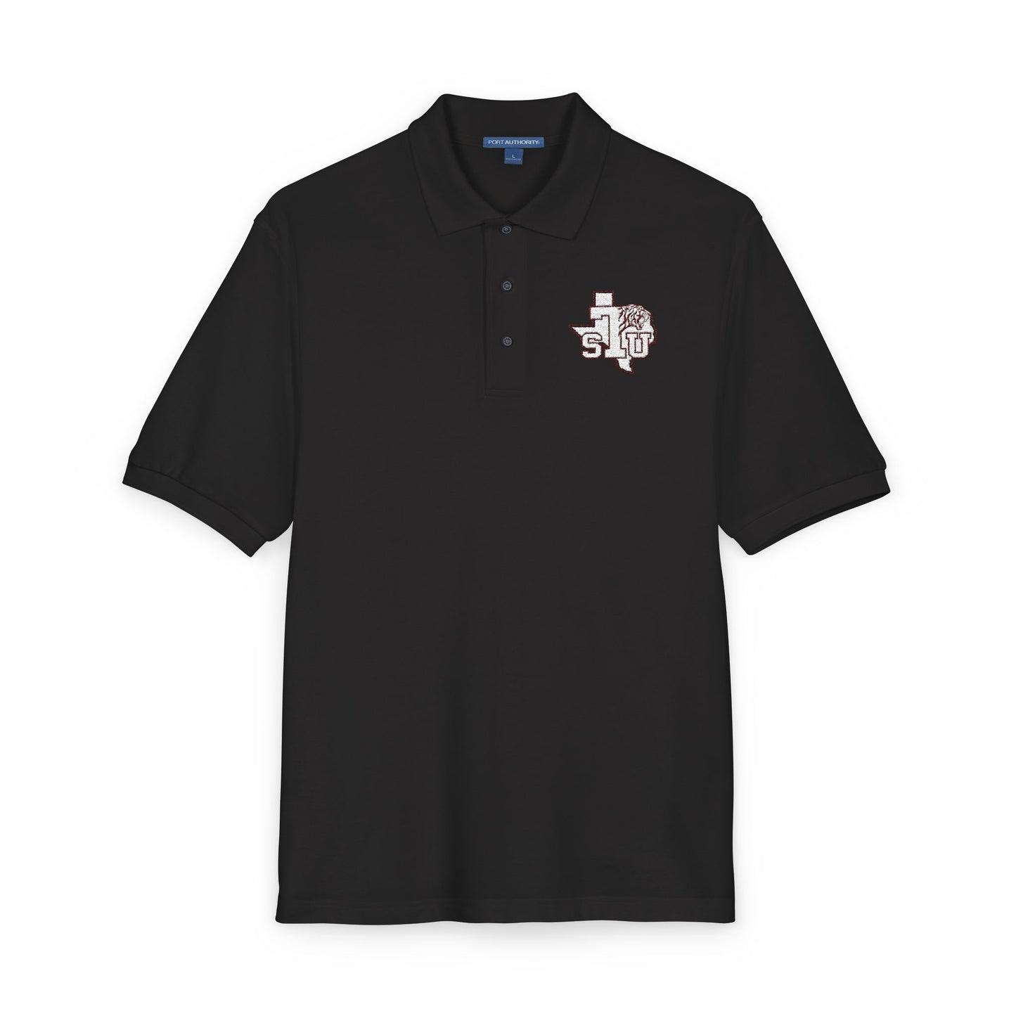 Texas Floral Outline Embroidered Polo
