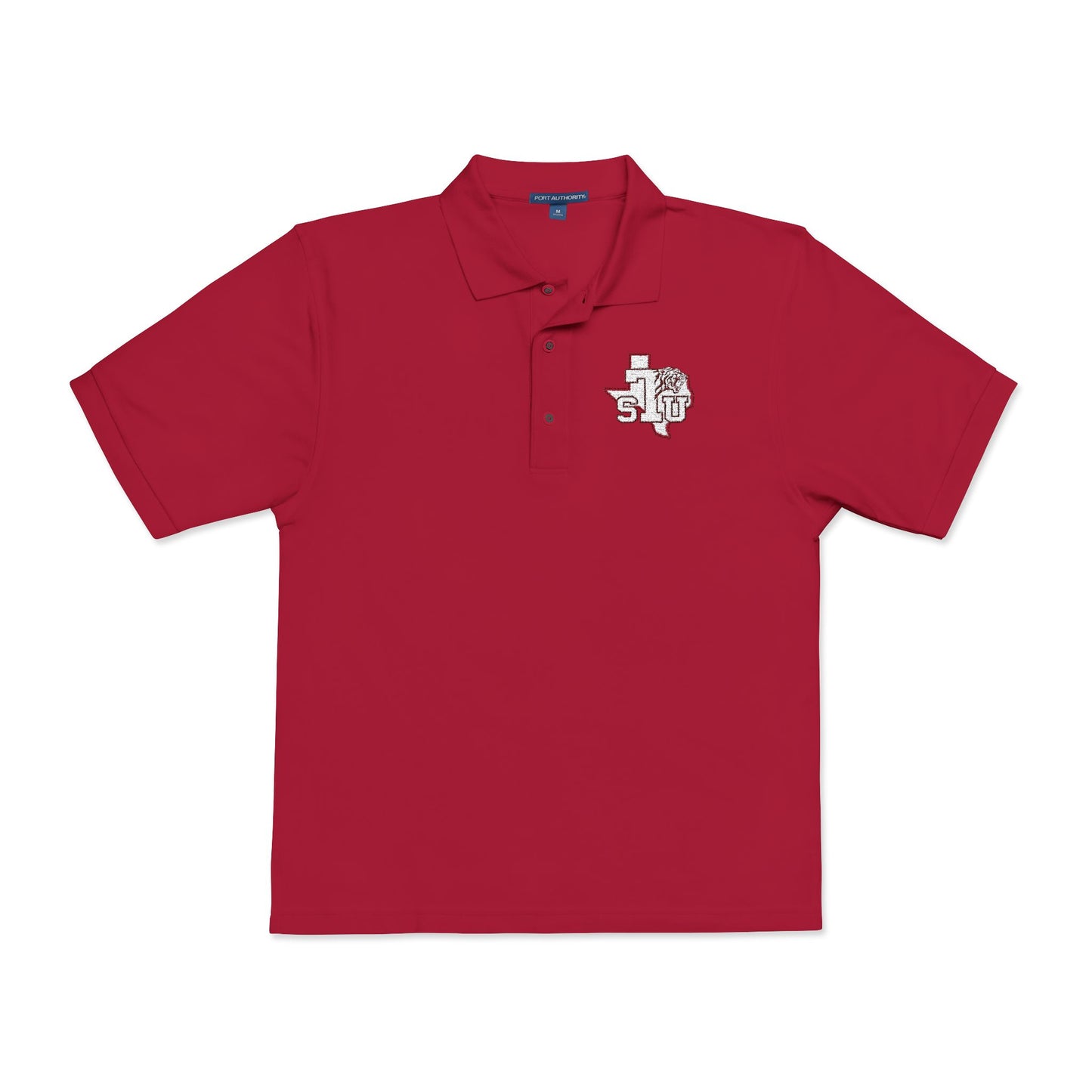 Texas Floral Outline Embroidered Polo