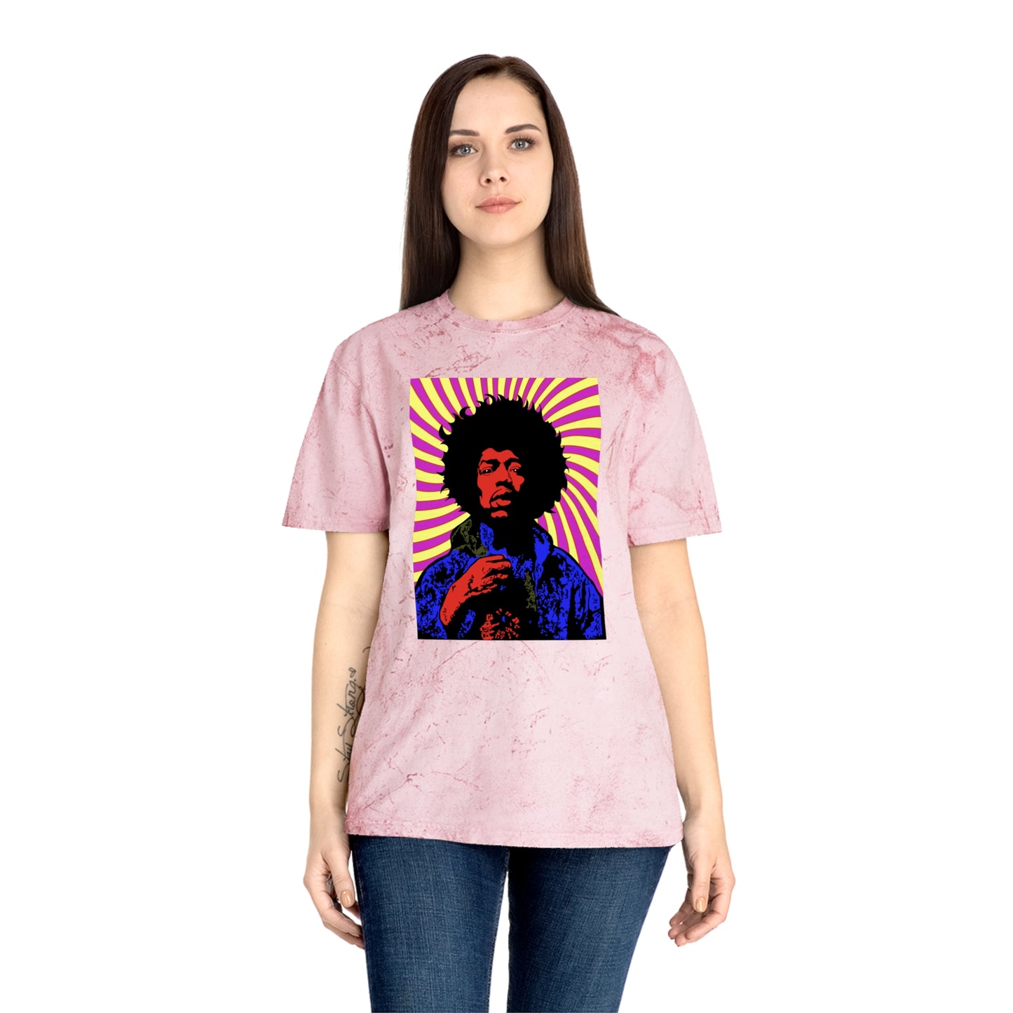 Hendrix Haze v2 Vibrant Unisex Tie-Dye T-Shirt, Colorful Graphic Tee, Casual Wear, Summer Fashion, Festival Outfit, Unique Gift Idea