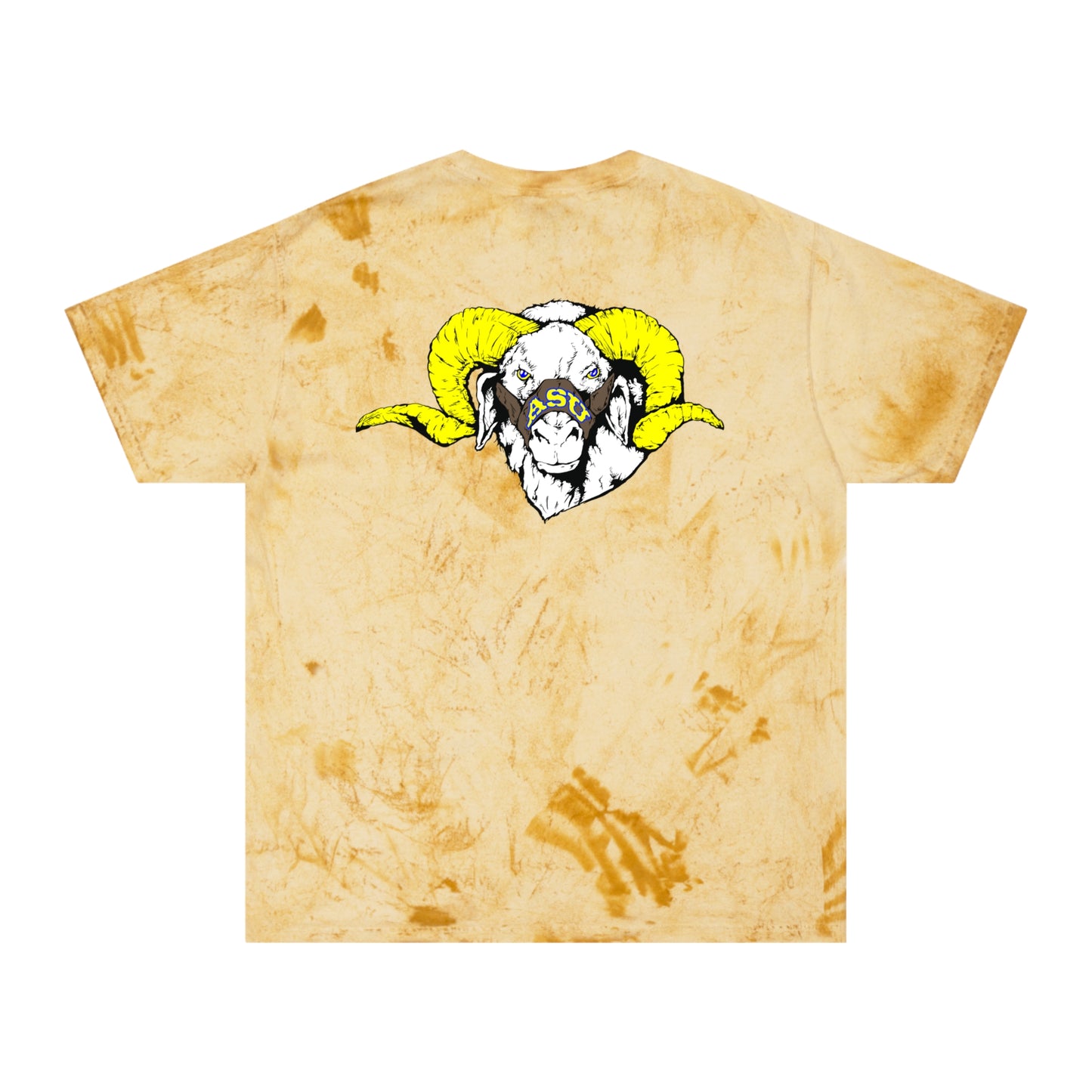 ASU Vibrant Unisex Tie-Dye T-Shirt, Colorful Graphic Tee, Casual Wear, Summer Fashion, Festival Outfit, Unique Gift Idea