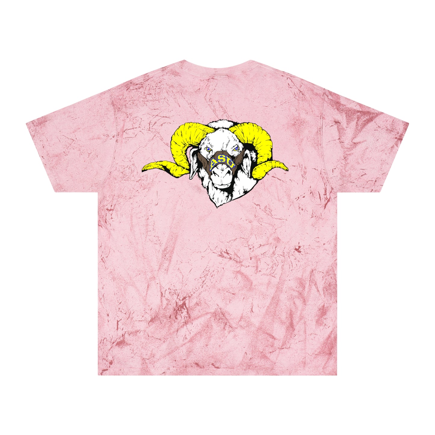 ASU Vibrant Unisex Tie-Dye T-Shirt, Colorful Graphic Tee, Casual Wear, Summer Fashion, Festival Outfit, Unique Gift Idea
