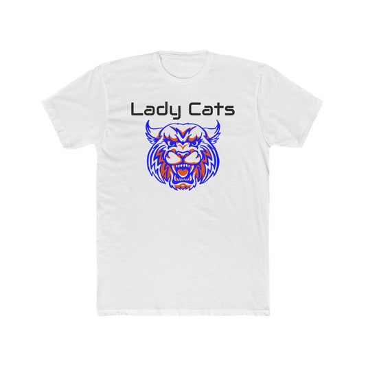 Bold Lady Cats Unisex Tee, Casual Wear, Sports Fan Shirt, Team Spirit Apparel, Gift for Her