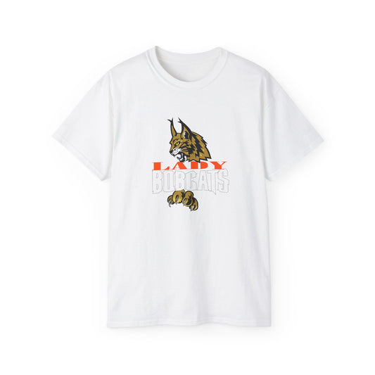 Lady Bobcats Unisex Ultra Cotton Tee, Sports Fan Shirt, Team Apparel, Casual Wear, Athletic Tee, Game Day Outfit