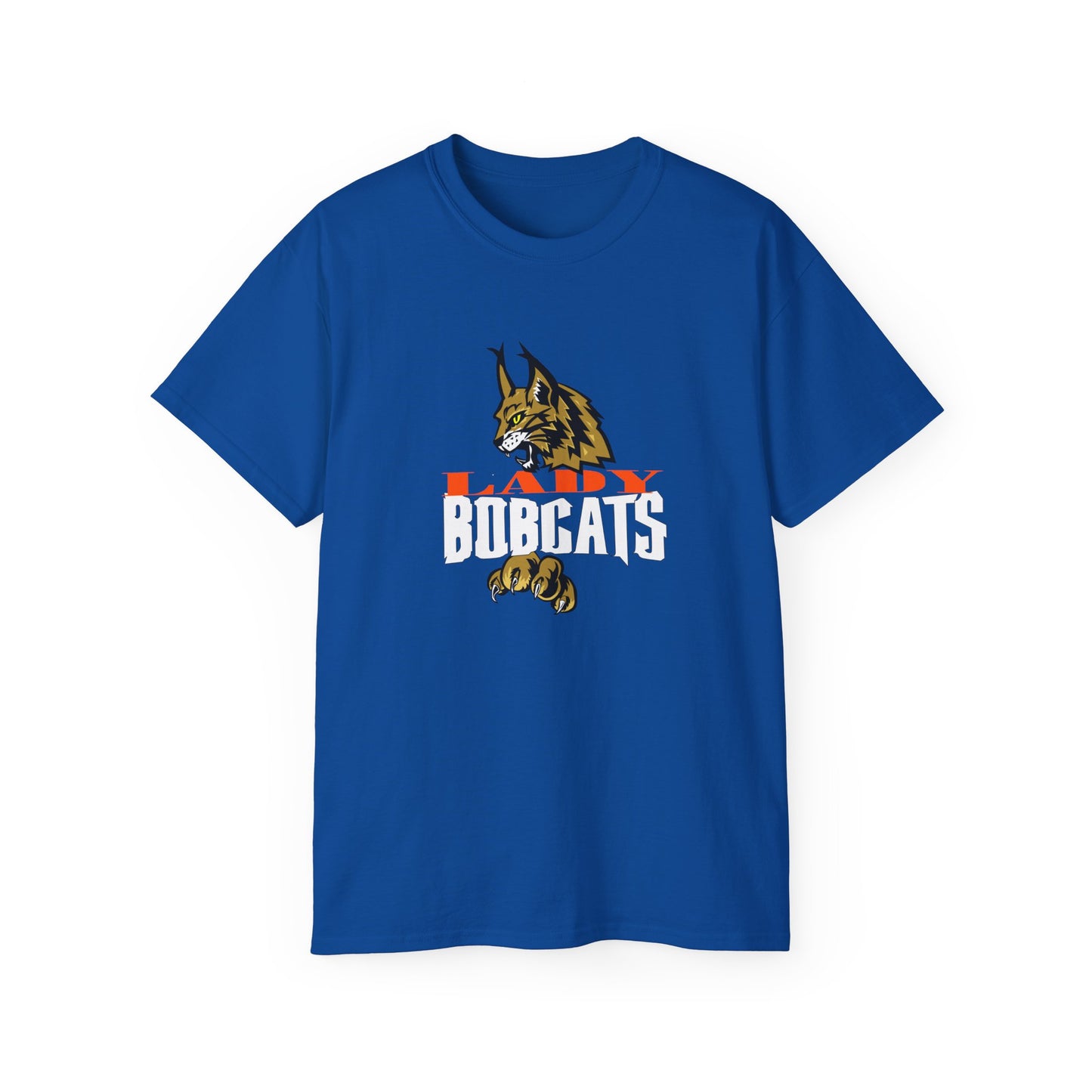 Lady Bobcats Unisex Ultra Cotton Tee, Sports Fan Shirt, Team Apparel, Casual Wear, Athletic Tee, Game Day Outfit