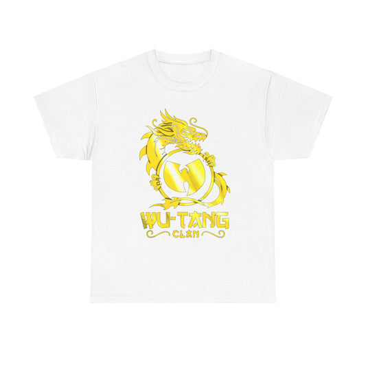 WU Unisex Heavy Cotton Tee - Retro Graphic Tee, Gift for Comic Fans, Casual Wear, Unique Streetwear, Birthday Present