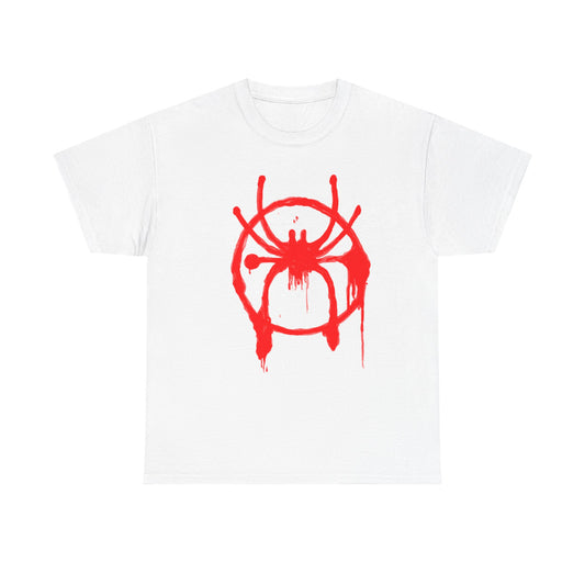 Miles Spidey sense Unisex Heavy Cotton Tee - Retro Graphic Tee, Gift for Comic Fans, Casual Wear, Unique Streetwear, Birthday Present