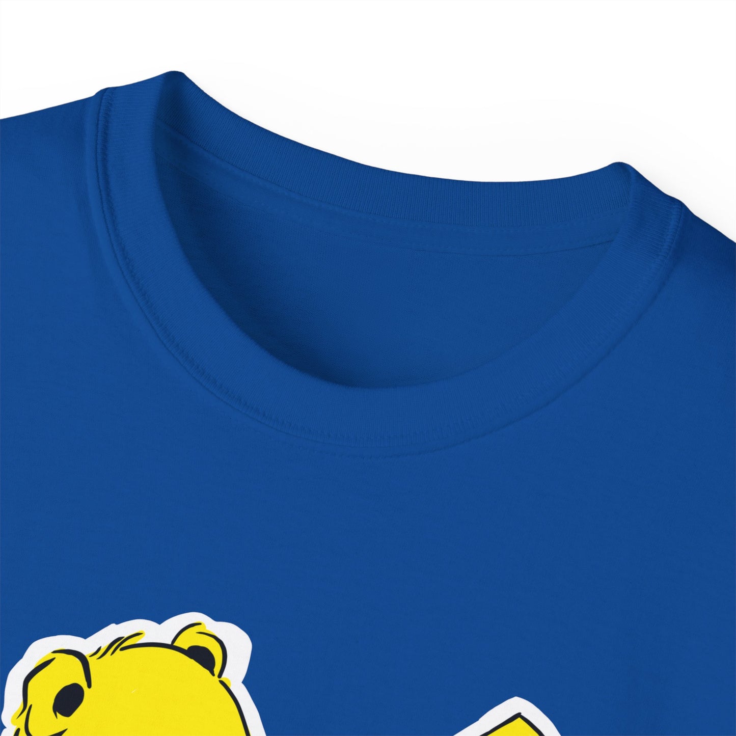 Wu Bear Stare Unisex Ultra Cotton Tee, Sports Fan Shirt, Team Apparel, Casual Wear, Athletic Tee, Game Day Outfit