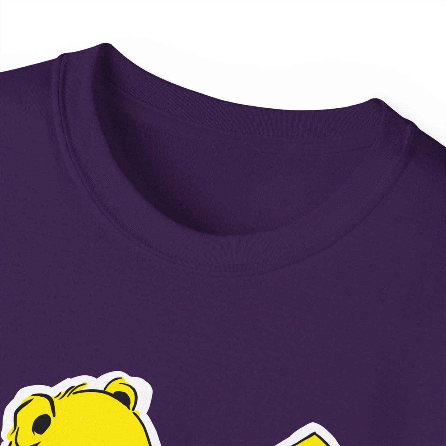 Wu Bear Stare Unisex Ultra Cotton Tee, Sports Fan Shirt, Team Apparel, Casual Wear, Athletic Tee, Game Day Outfit