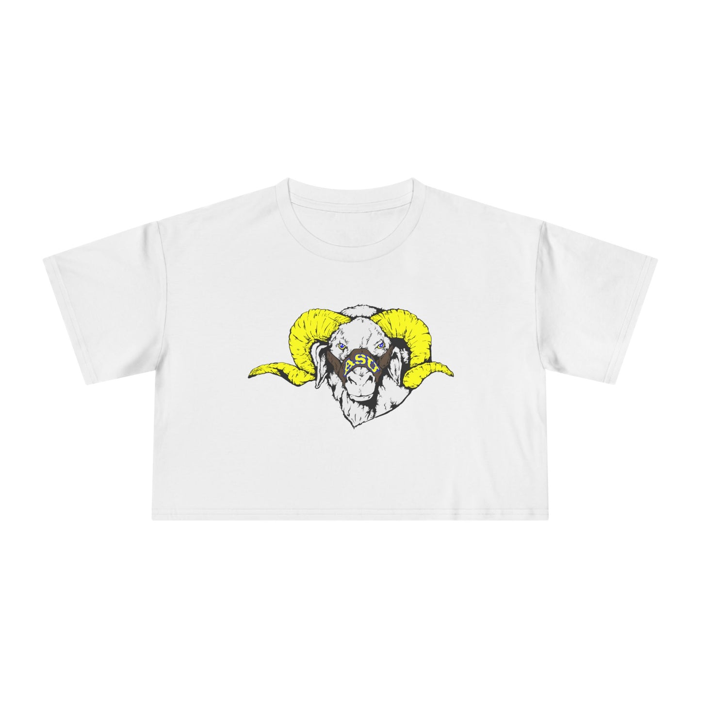 Copy of Copy of Bold Statement Women's Crop Tee, Casual Fashion, Trendy Graphic Top, Festival Wear, Summer Style, Gift for Her