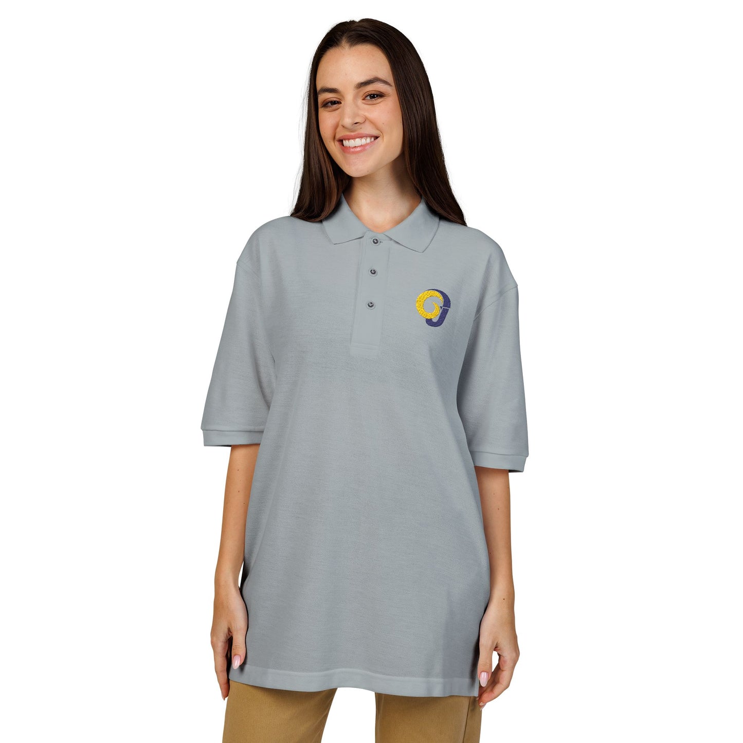 ASU Embroidered Unisex Polo Shirt - Casual Style, Perfect Gift for Holidays, Golf, Summer Outings, Birthday Celebrations, Everyday Wear