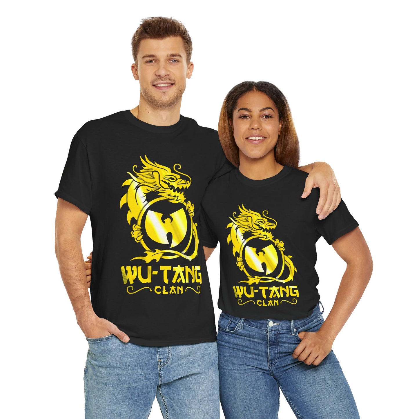 WU Unisex Heavy Cotton Tee - Retro Graphic Tee, Gift for Comic Fans, Casual Wear, Unique Streetwear, Birthday Present