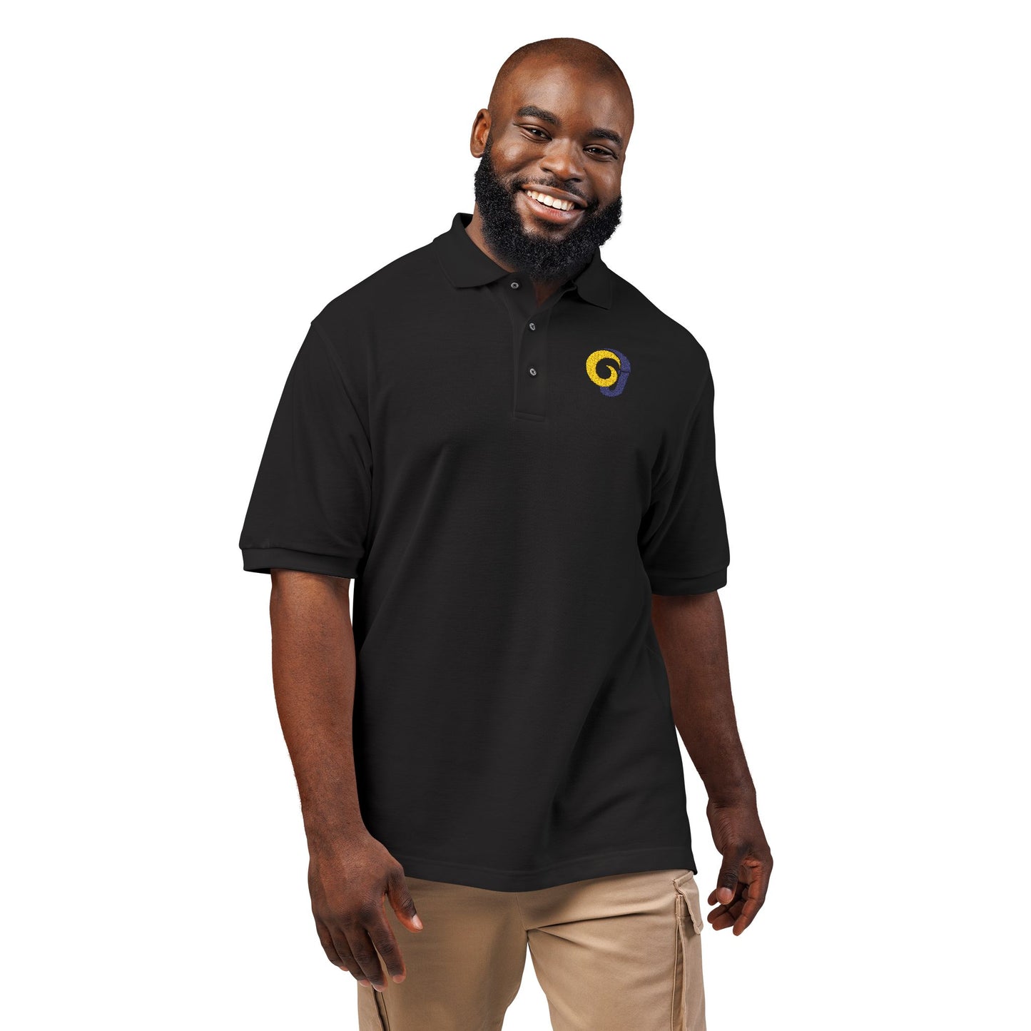 ASU Embroidered Unisex Polo Shirt - Casual Style, Perfect Gift for Holidays, Golf, Summer Outings, Birthday Celebrations, Everyday Wear