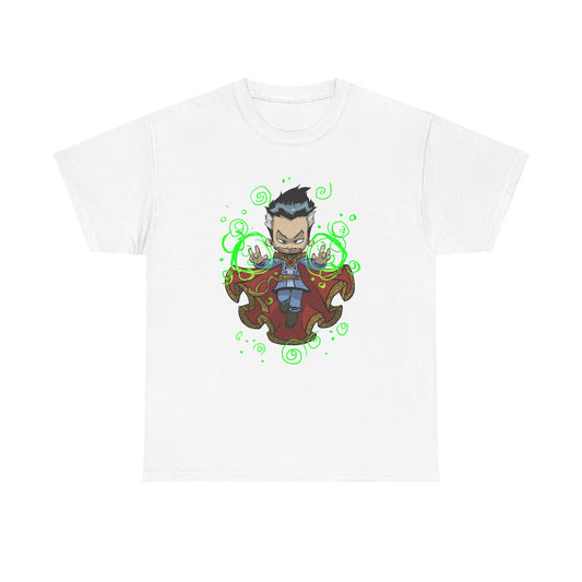 Strange PhD Unisex Heavy Cotton Tee - Retro Graphic Tee, Gift for Comic Fans, Casual Wear, Unique Streetwear, Birthday Present