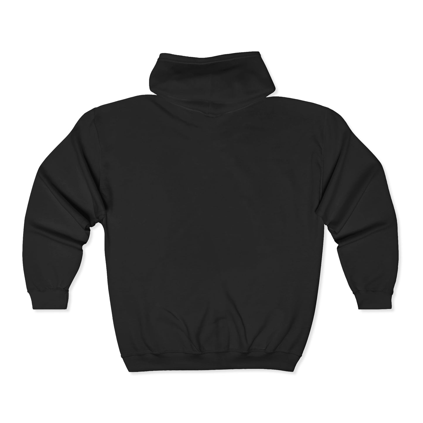 NASA Logo Zip Hoodie — Retro Space Graphic Full-Zip Hooded Sweatshirt
