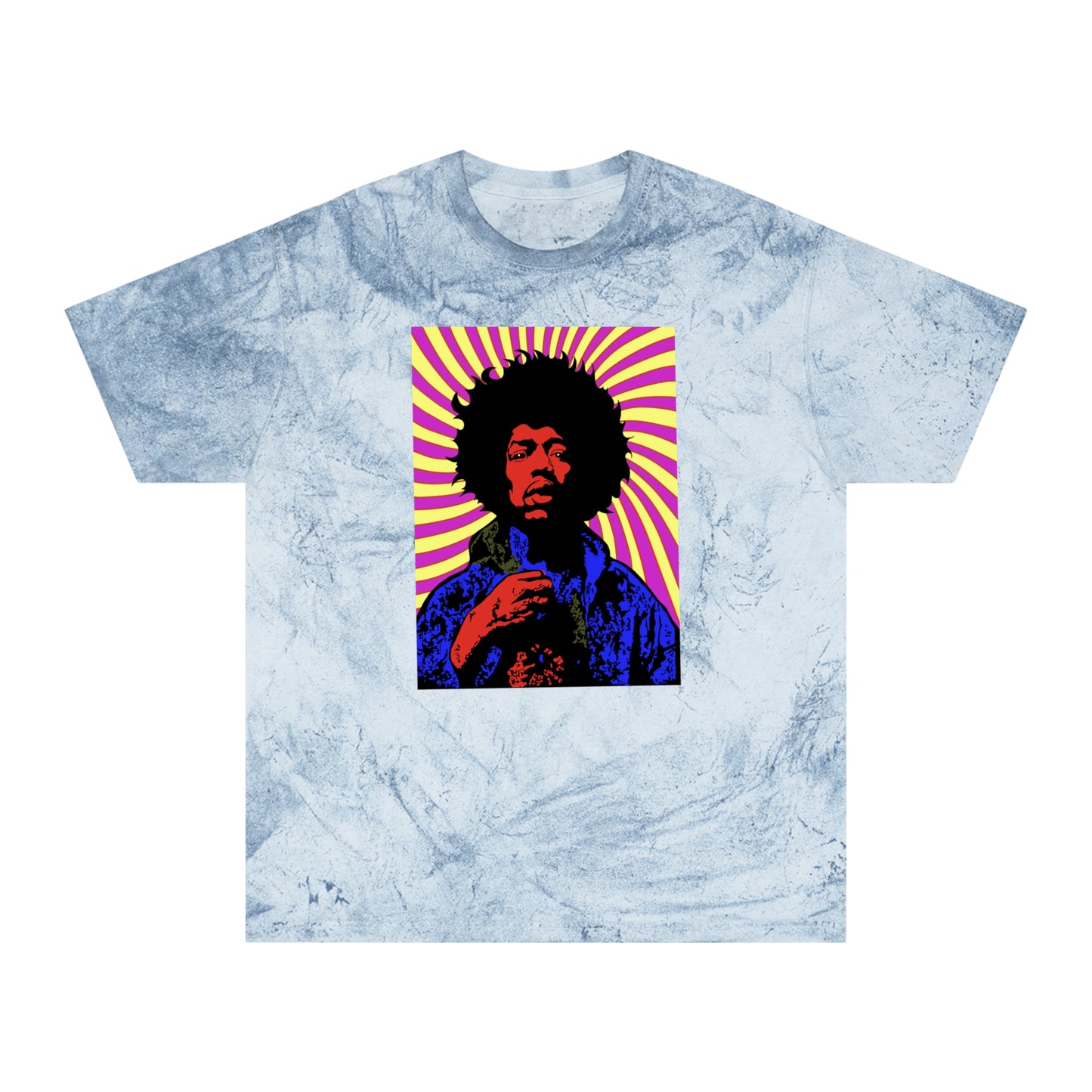 Hendrix Haze v2 Vibrant Unisex Tie-Dye T-Shirt, Colorful Graphic Tee, Casual Wear, Summer Fashion, Festival Outfit, Unique Gift Idea