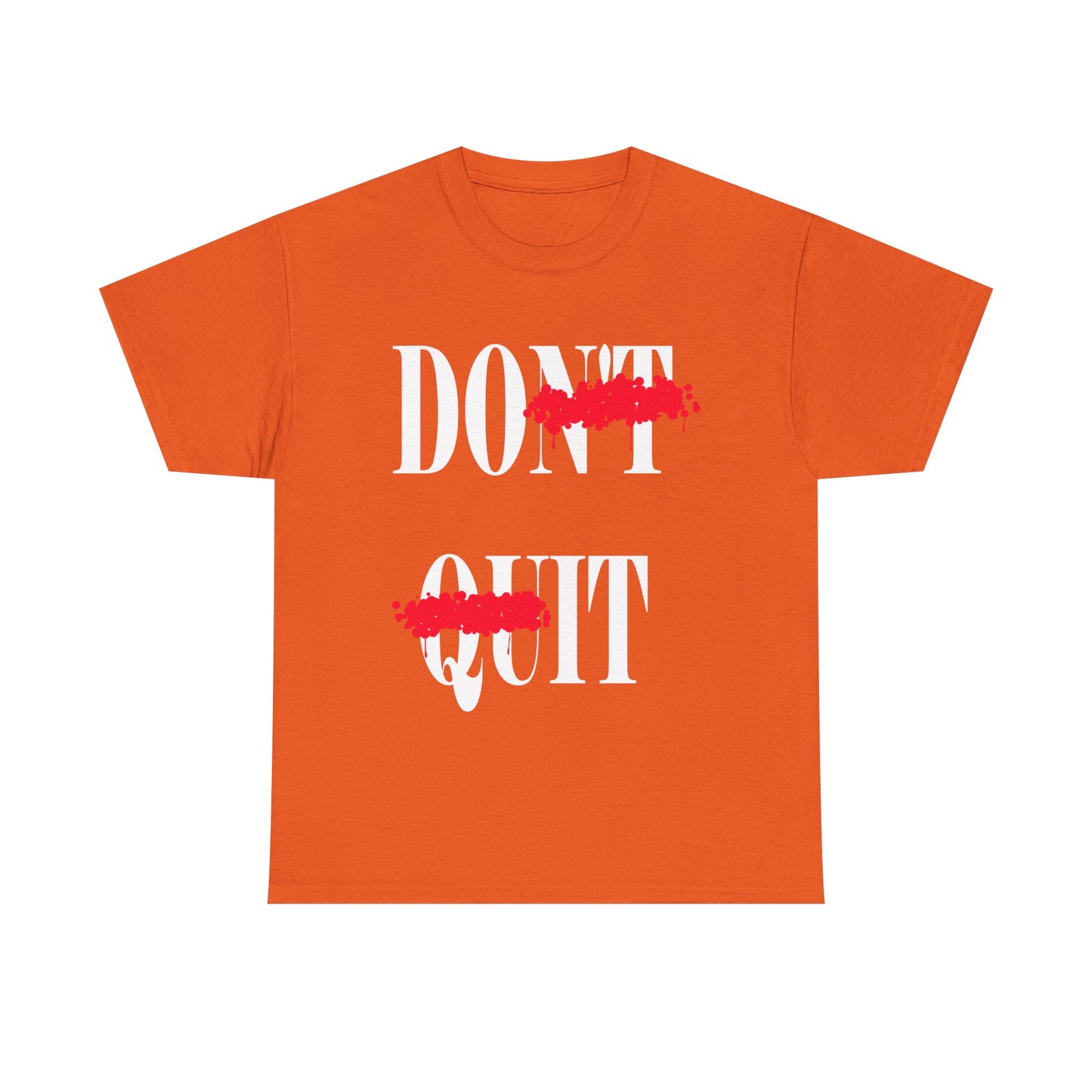 Do It / Don't Quit Unisex Heavy Cotton Tee - Retro Graphic Tee, Gift for Comic Fans, Casual Wear, Unique Streetwear, Birthday Present