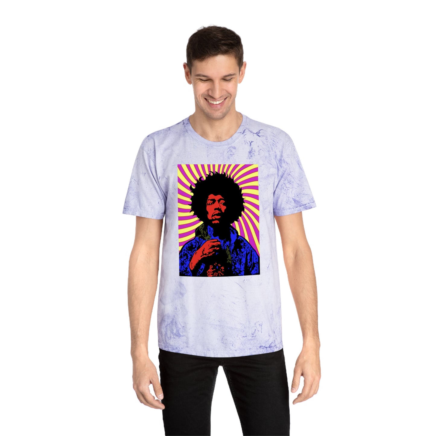 Hendrix Haze v2 Vibrant Unisex Tie-Dye T-Shirt, Colorful Graphic Tee, Casual Wear, Summer Fashion, Festival Outfit, Unique Gift Idea