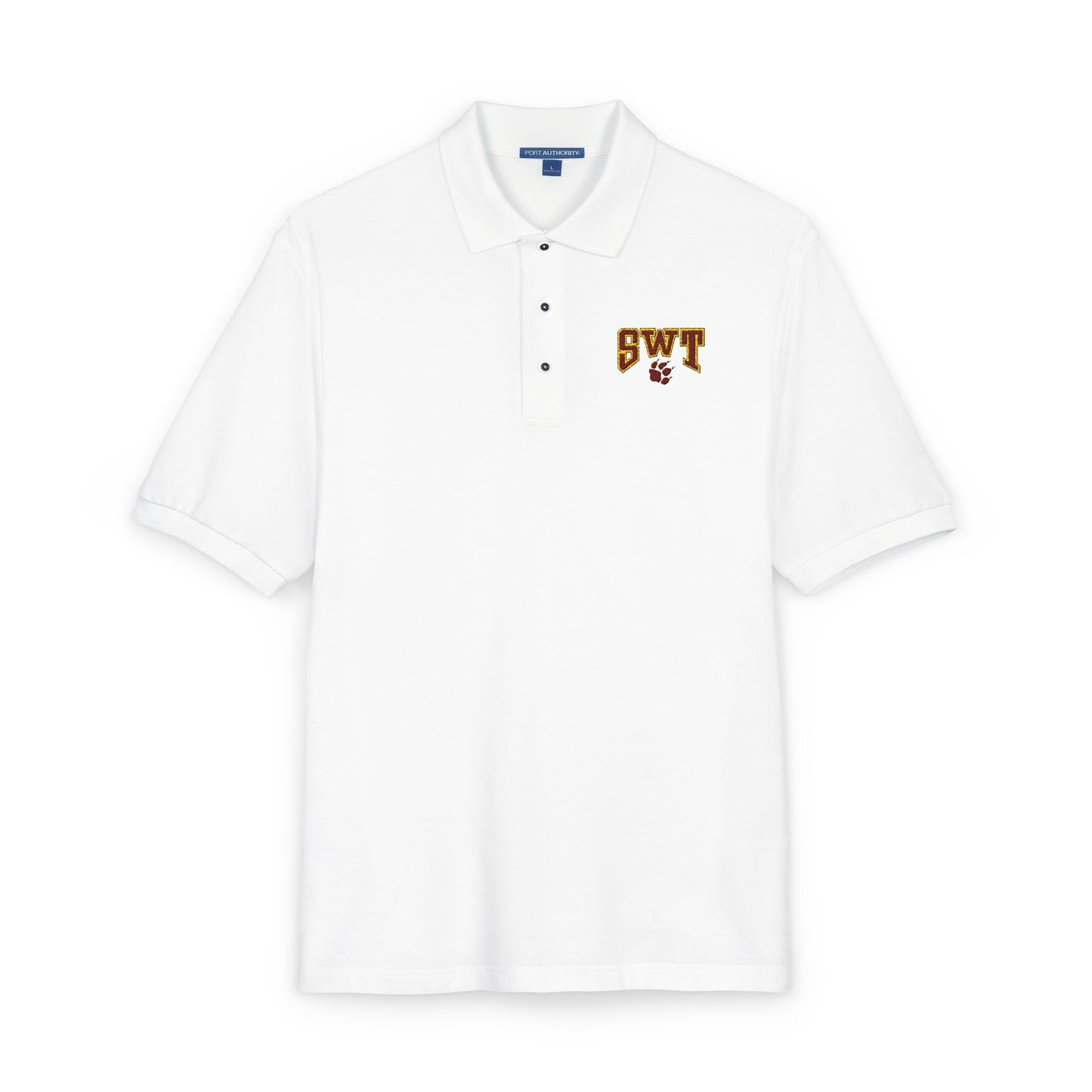 SWT Embroidered Unisex Polo Shirt - Casual Style, Perfect Gift for Holidays, Golf, Summer Outings, Birthday Celebrations, Everyday Wear