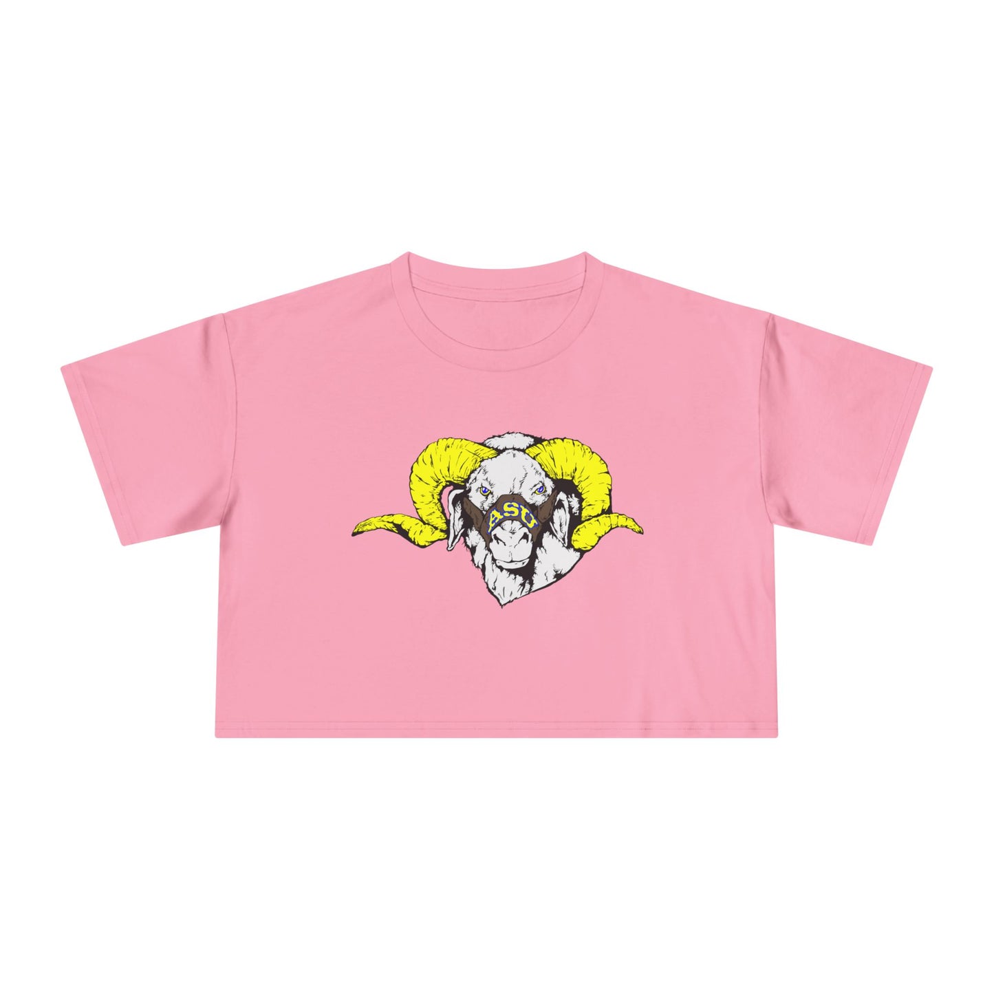 Bold Statement Women's Crop Tee, Casual Fashion, Trendy Graphic Top, Festival Wear, Summer Style, Gift for Her