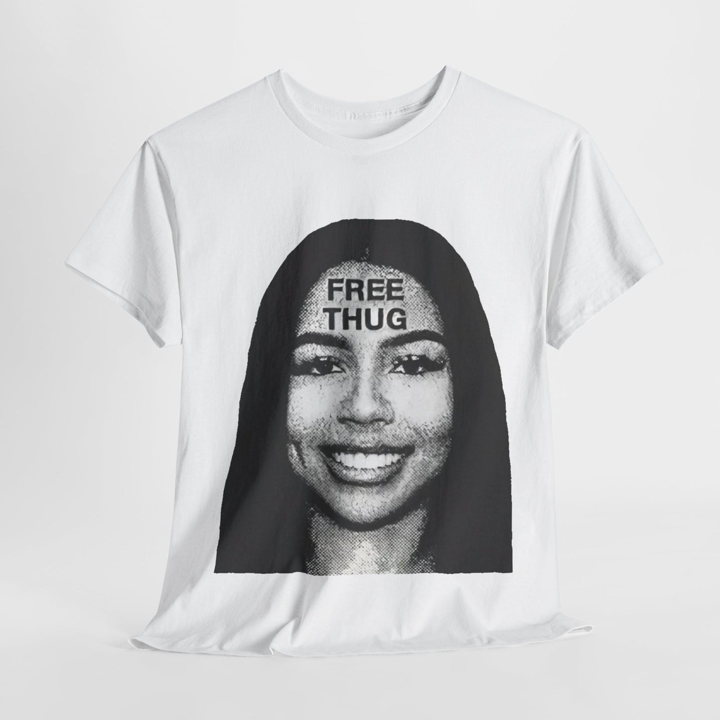 Free thug Unisex Heavy Cotton Tee