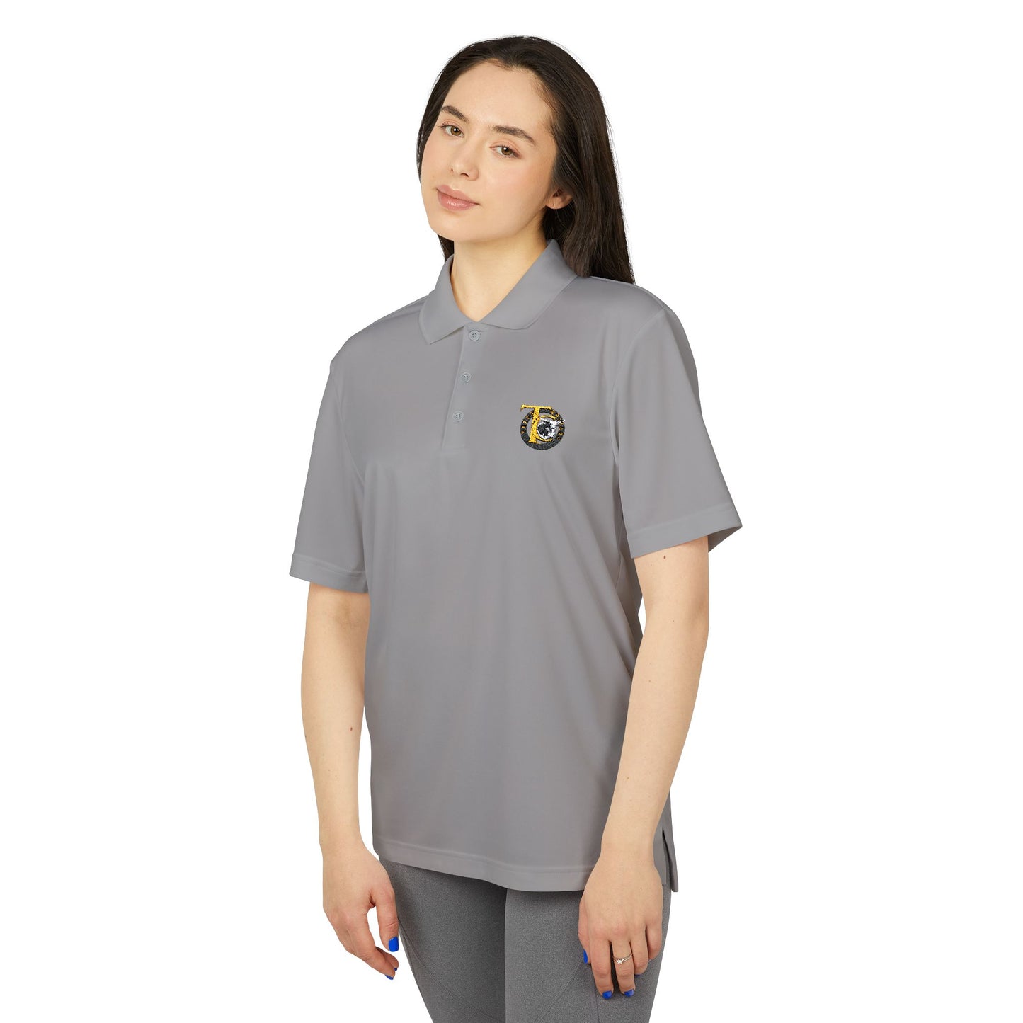 TX College adidas Unisex Performance Polo