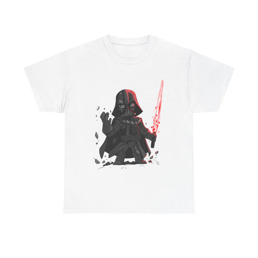 Darkside Unisex Heavy Cotton Tee - Retro Graphic Tee, Gift for Comic Fans, Casual Wear, Unique Streetwear, Birthday Present