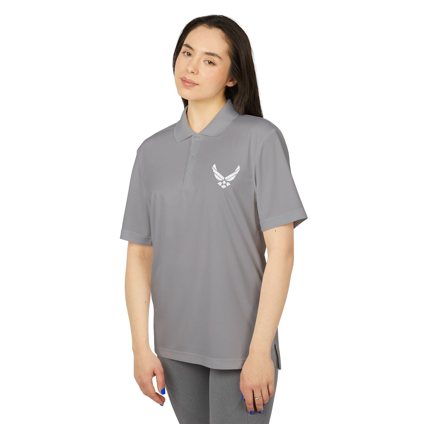USAF v1 adidas Unisex Performance Polo