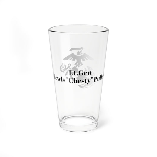 USMC Name and Rank Mixing Glass, 16oz