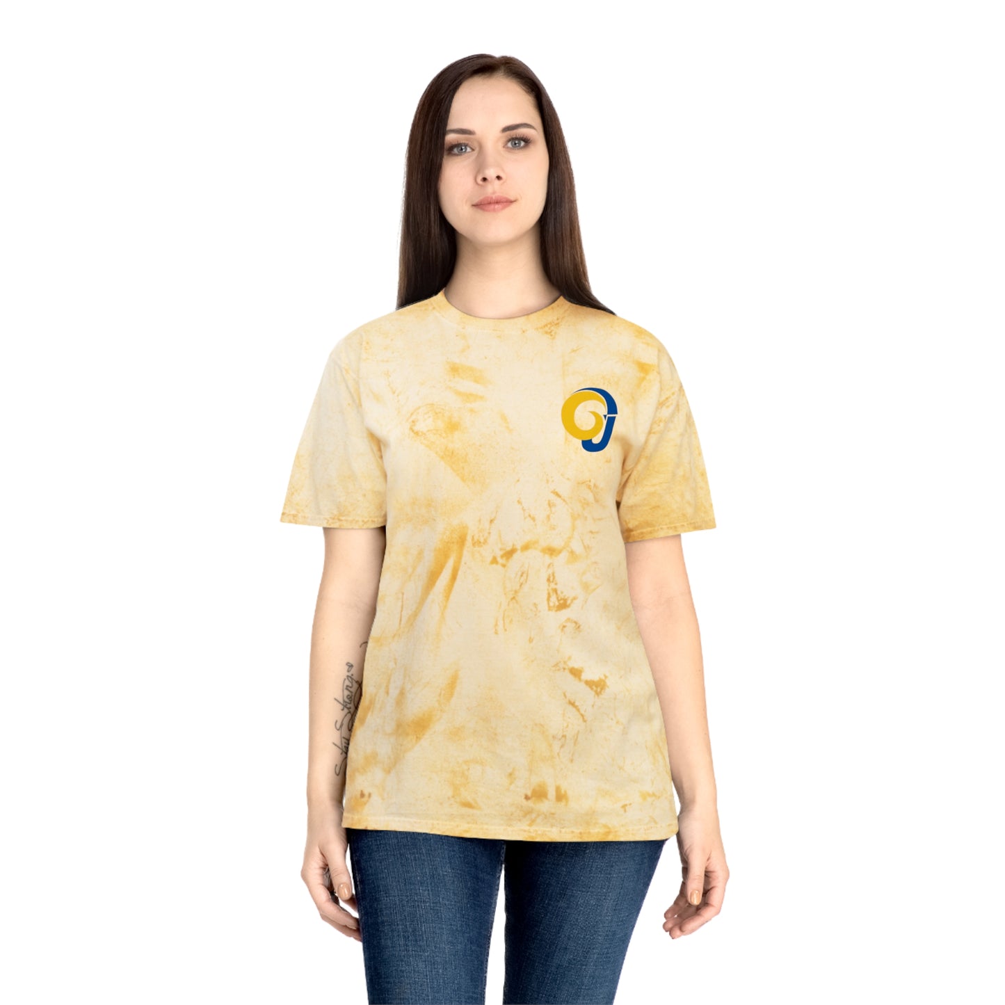 ASU Vibrant Unisex Tie-Dye T-Shirt, Colorful Graphic Tee, Casual Wear, Summer Fashion, Festival Outfit, Unique Gift Idea