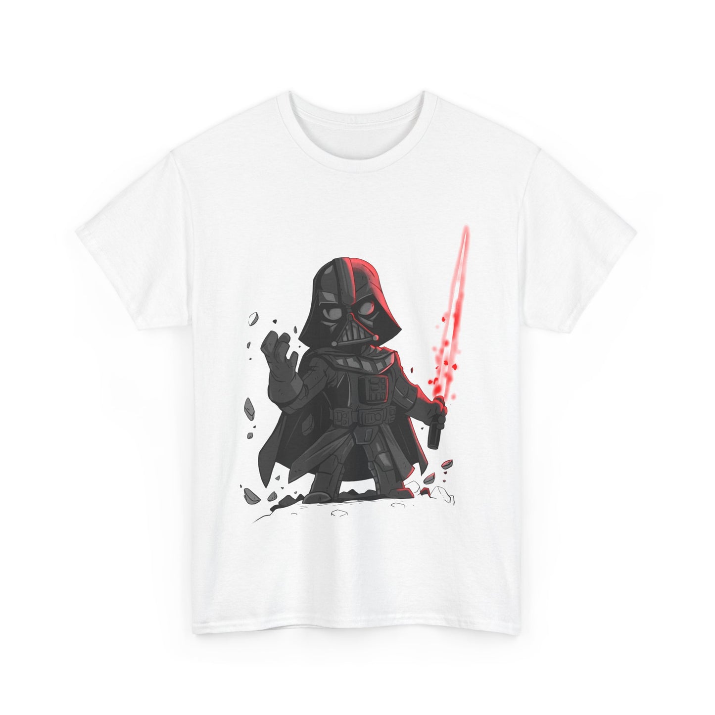 Darkside Unisex Heavy Cotton Tee - Retro Graphic Tee, Gift for Comic Fans, Casual Wear, Unique Streetwear, Birthday Present